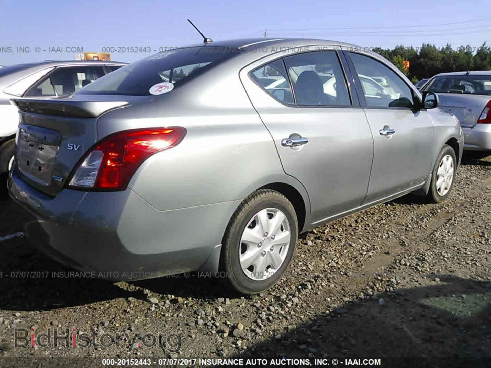 2014 Nissan Versa - VIN: 3N1CN7AP0EL814150 - Фото 4