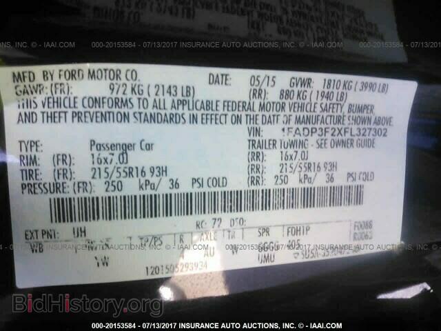 2015 Ford Focus - VIN: 1FADP3F2XFL327302 - Photo 9
