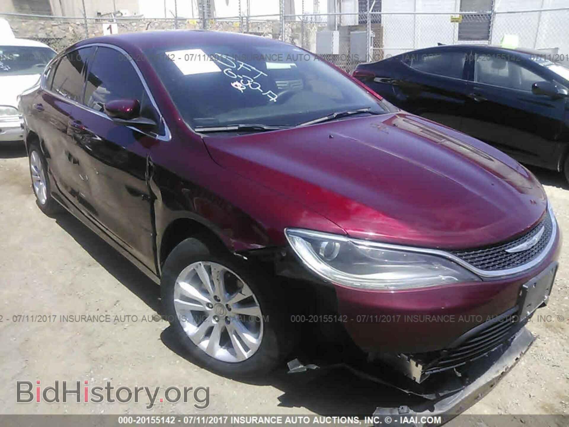 Photo 1C3CCCFB3GN196578 - Chrysler 200 2016