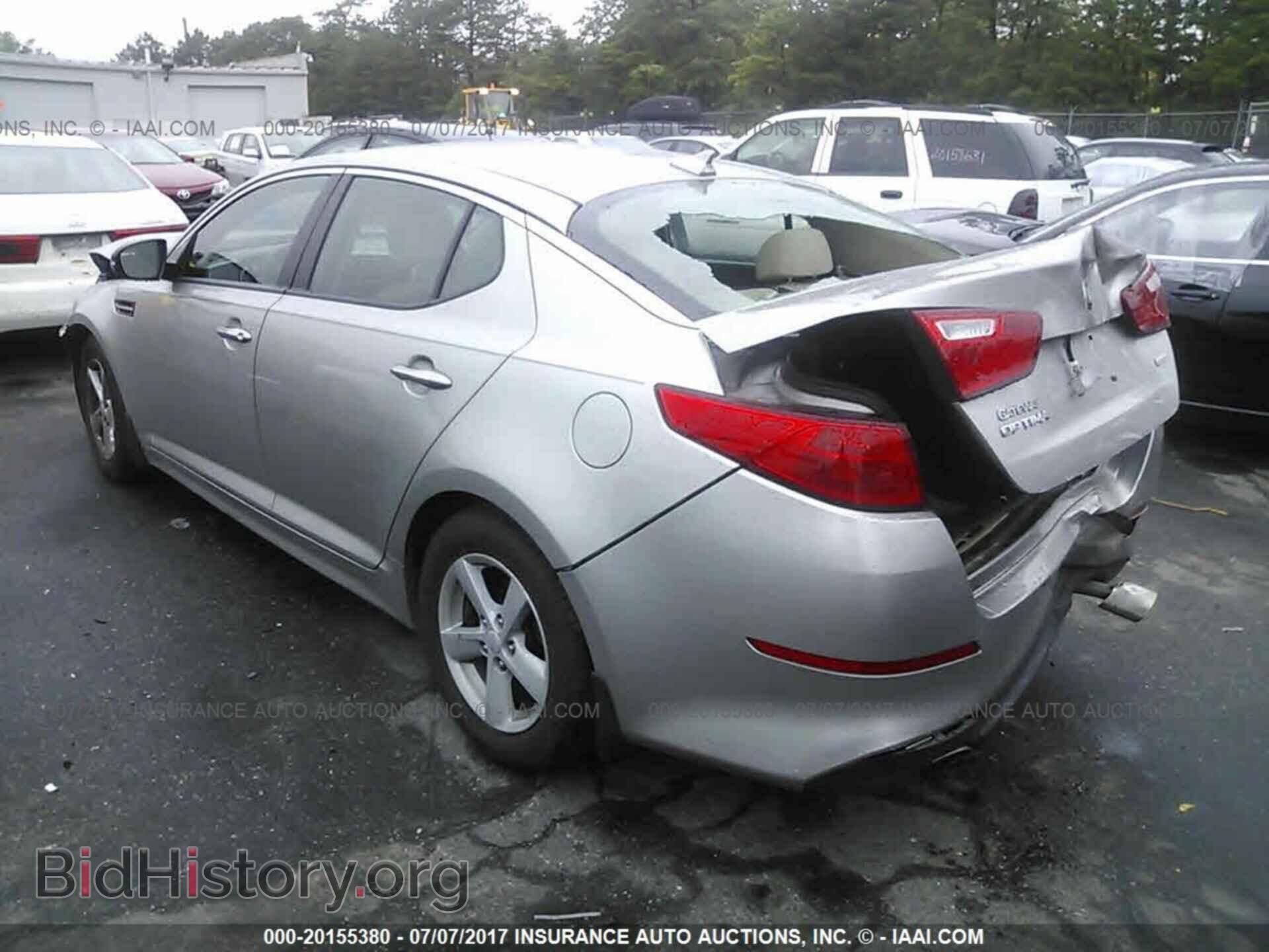 2015 Kia Optima - VIN: KNAGM4A77F5576490 - Photo 3