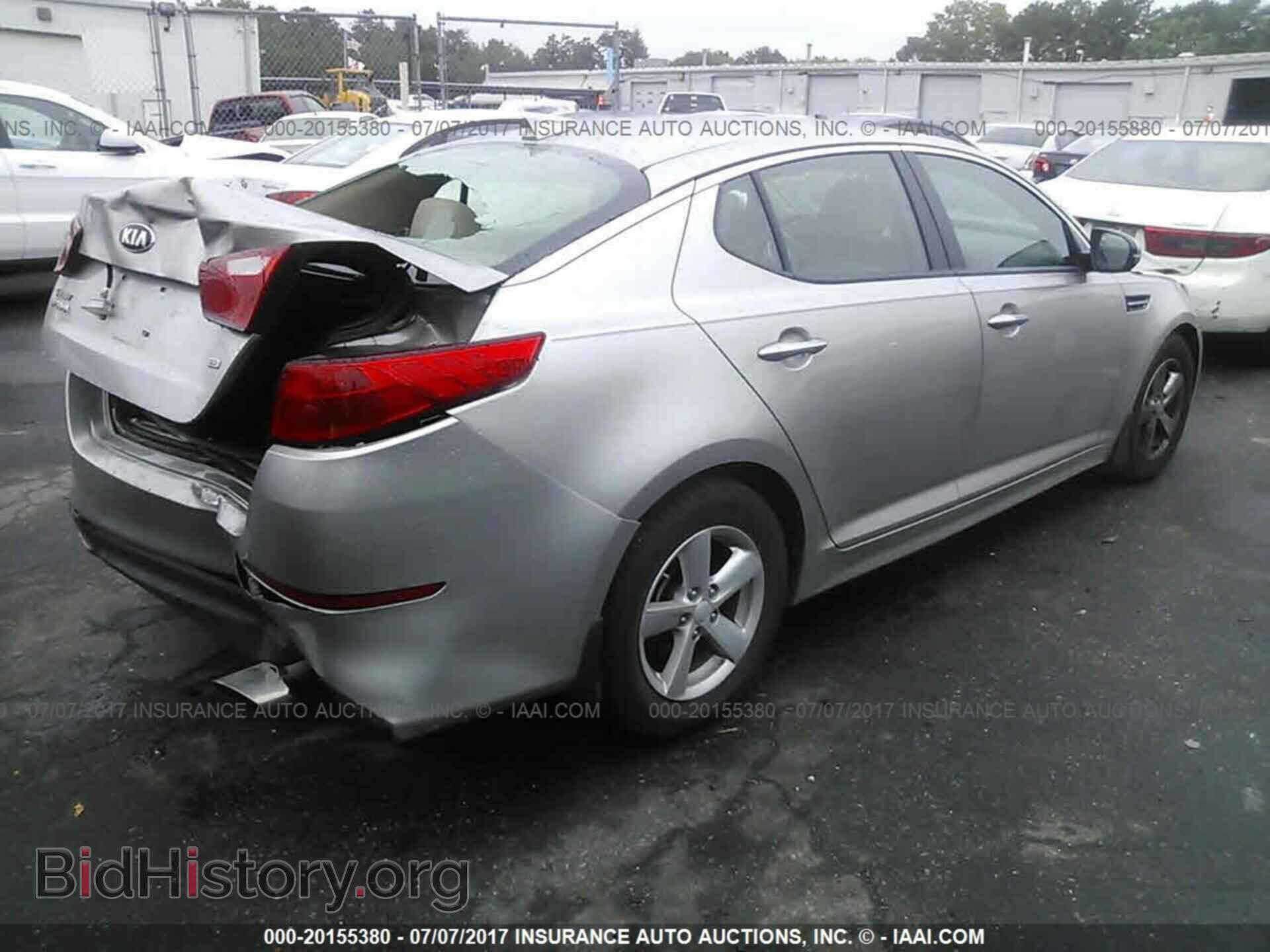 2015 Kia Optima - VIN: KNAGM4A77F5576490 - Photo 4