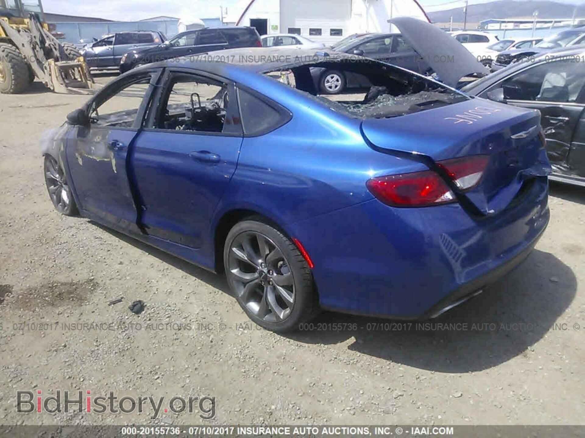 2015 Chrysler 200 - VIN: 1C3CCCBB5FN698612 - Фото 3