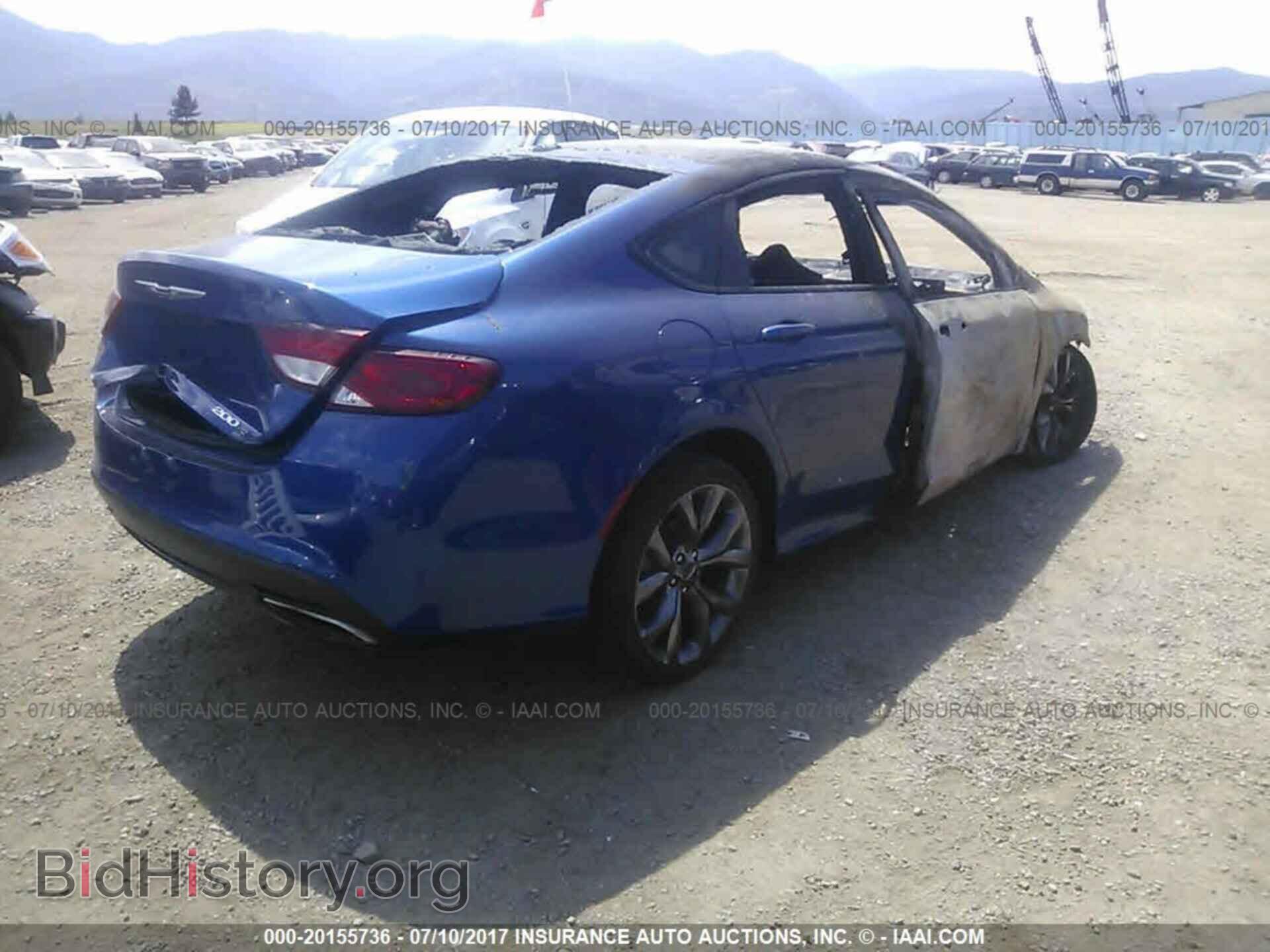 2015 Chrysler 200 - VIN: 1C3CCCBB5FN698612 - Фото 4