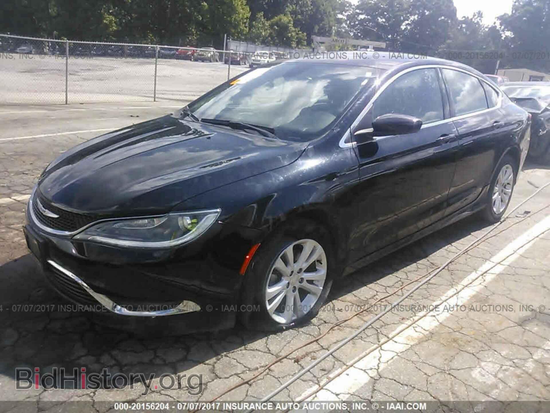 2015 Chrysler 200 - VIN: 1C3CCCAB5FN716284 - Фото 2