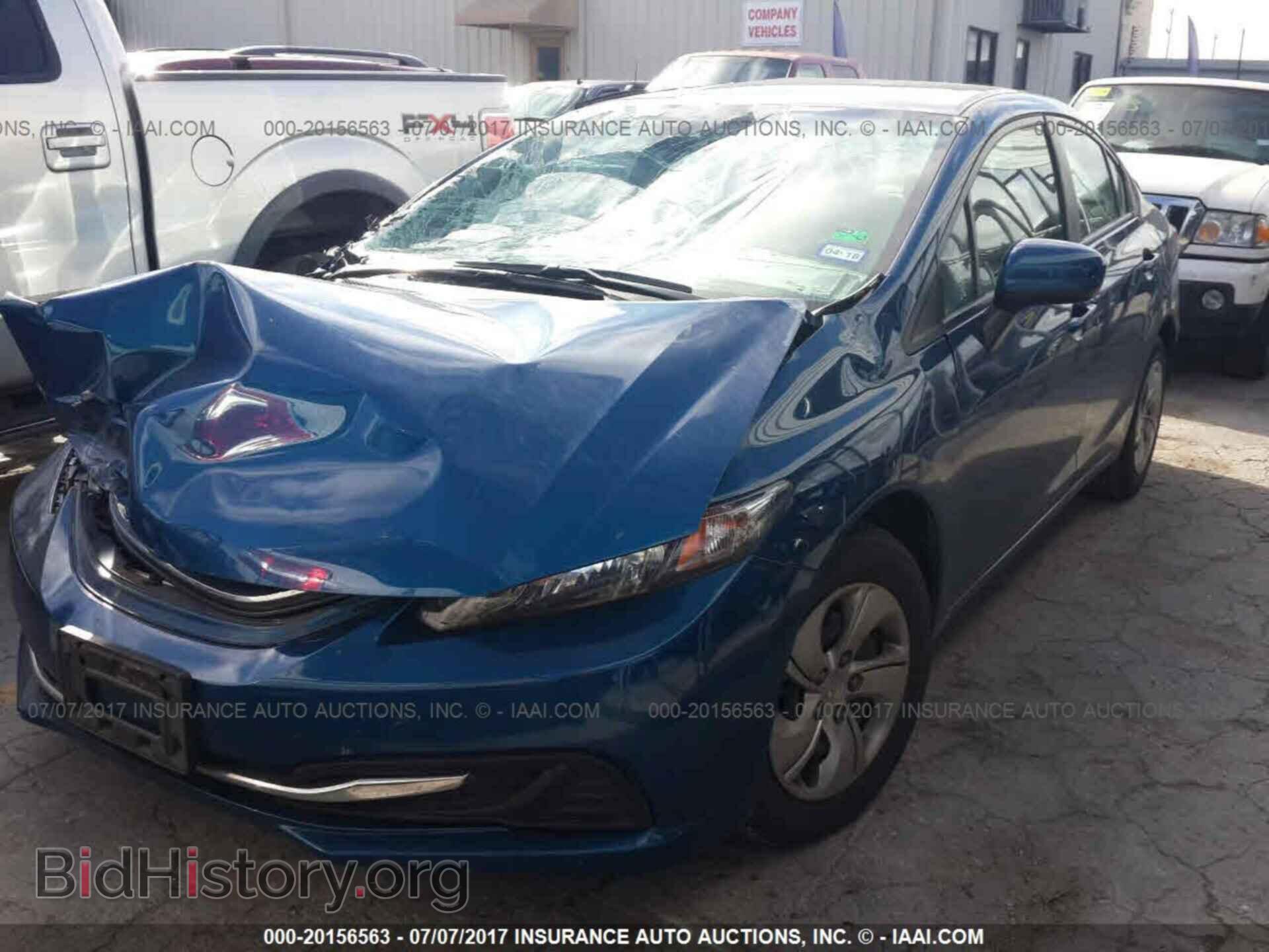 2014 Honda Civic - VIN: 19XFB2F55EE023100 - Фото 2