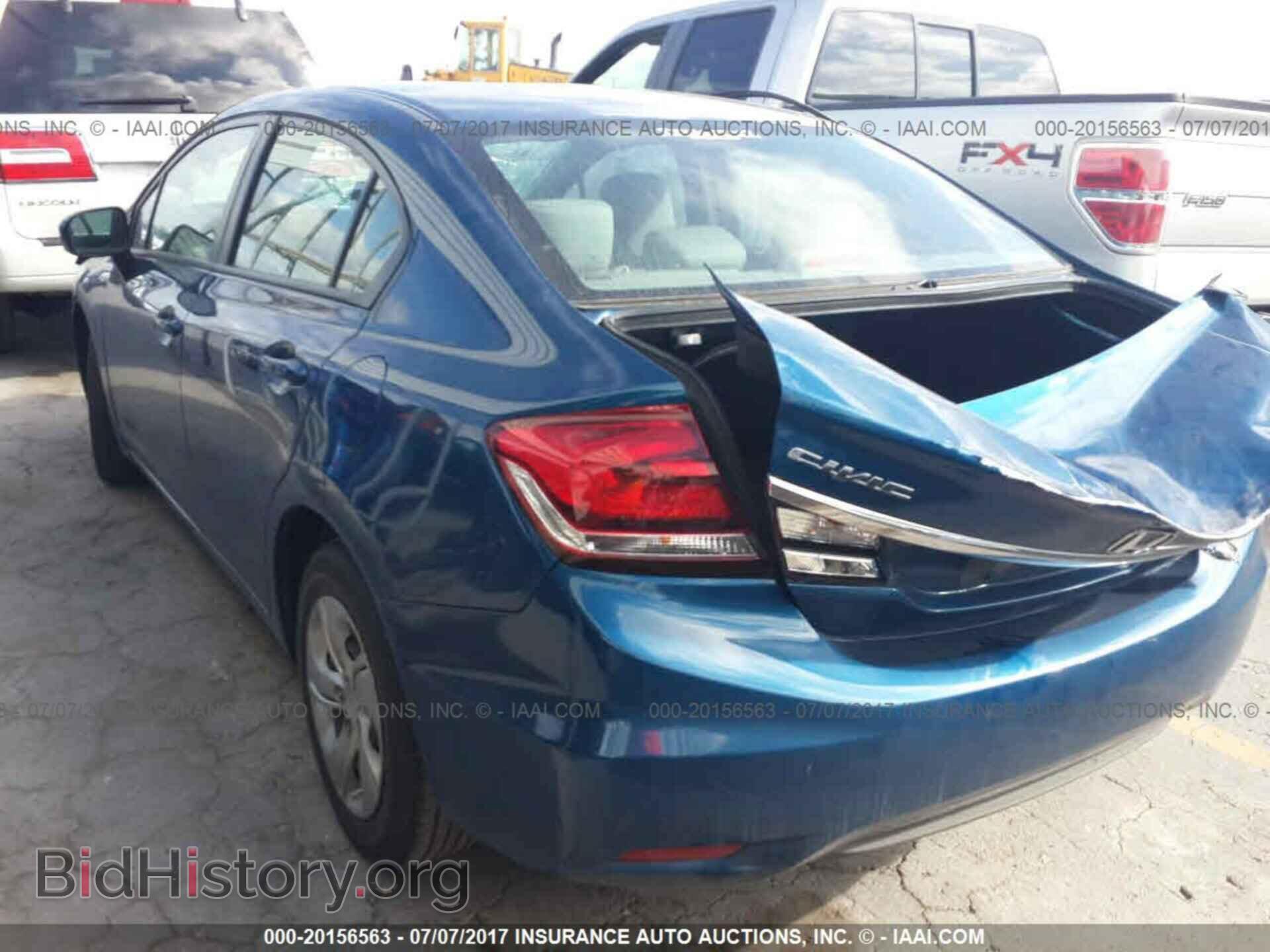 2014 Honda Civic - VIN: 19XFB2F55EE023100 - Фото 3