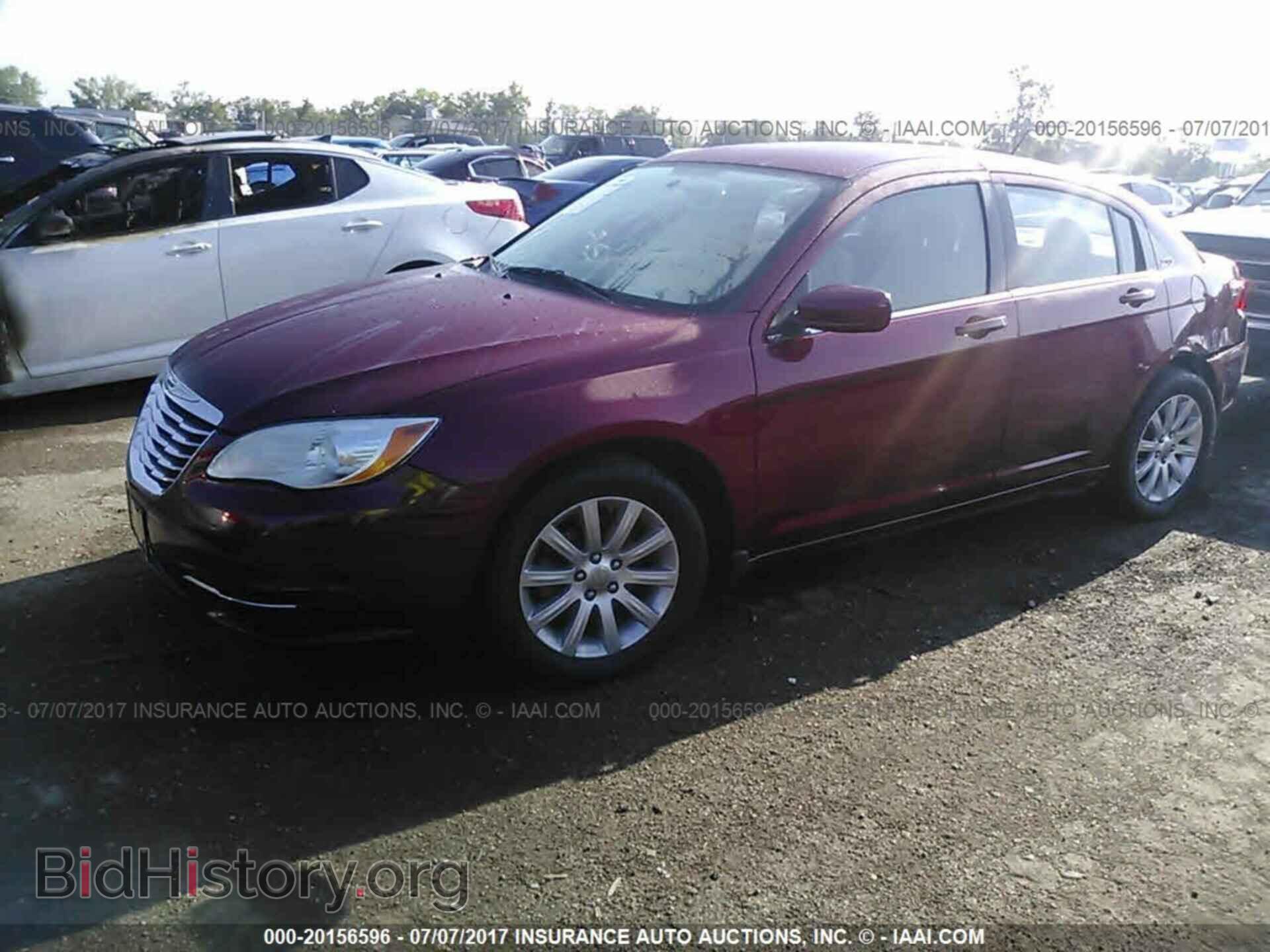 2012 Chrysler 200 - VIN: 1C3CCBBB6CN301396 - Фото 2