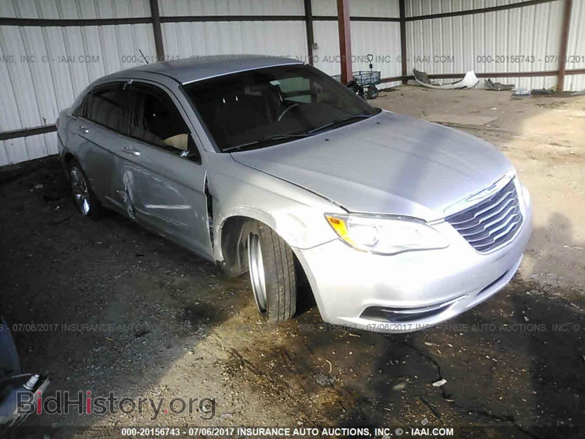 Фотография 1C3CCBBB2CN131442 - Chrysler 200 2012