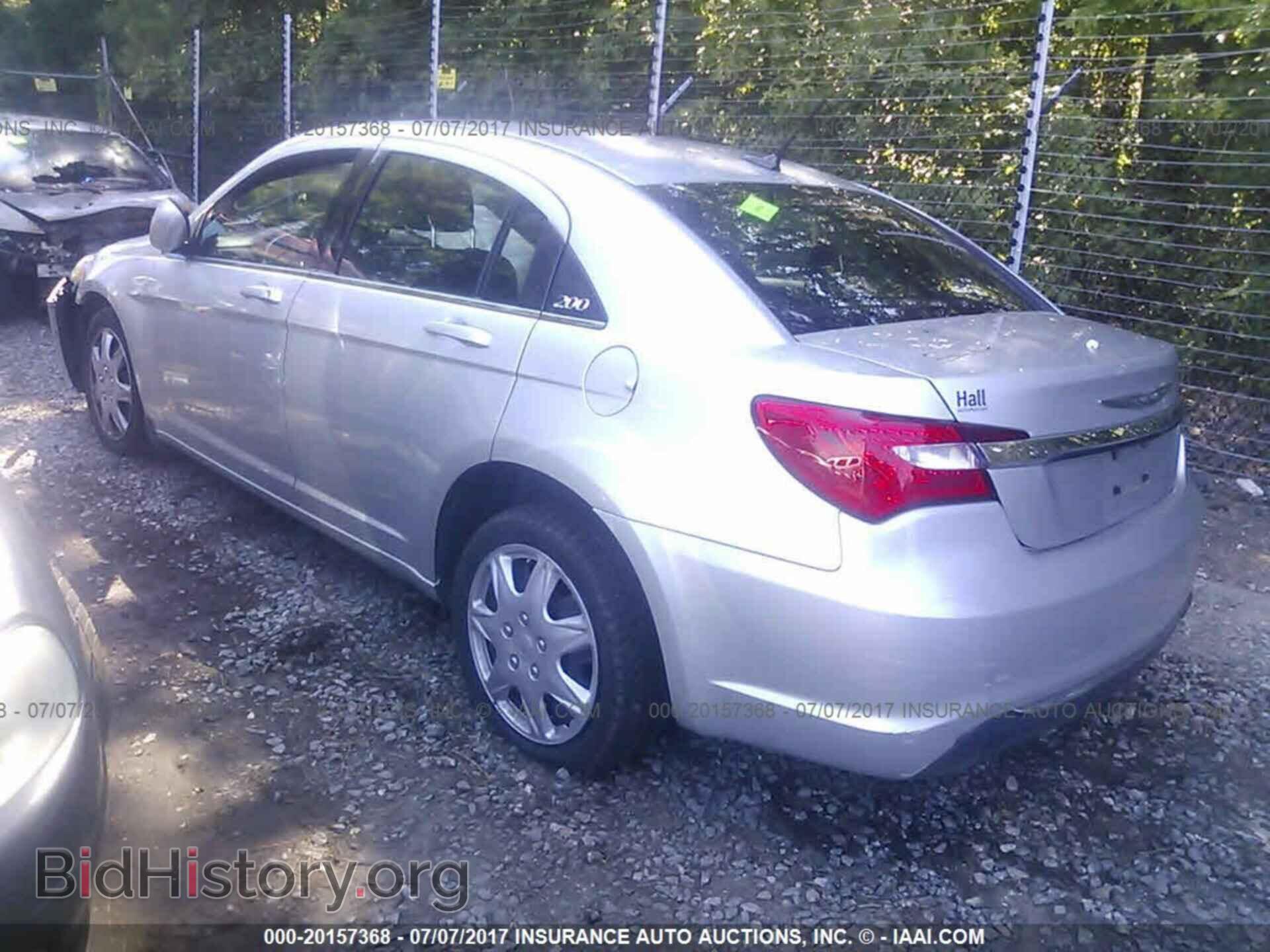 2012 Chrysler 200 - VIN: 1C3CCBAB4CN130147 - Фото 3