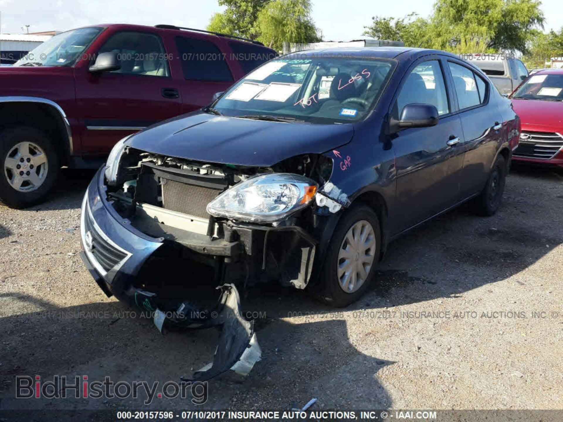 2014 Nissan Versa - VIN: 3N1CN7AP1EL804176 - Photo 2