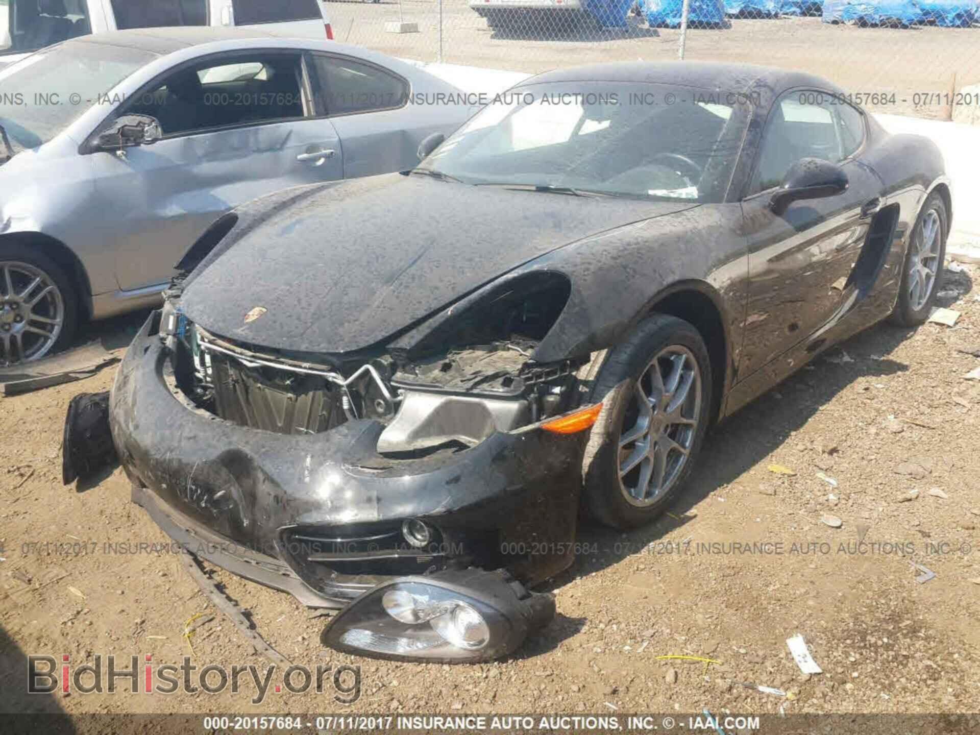 2014 Porsche Cayman - VIN: WP0AA2A89EK174579 - Фото 2