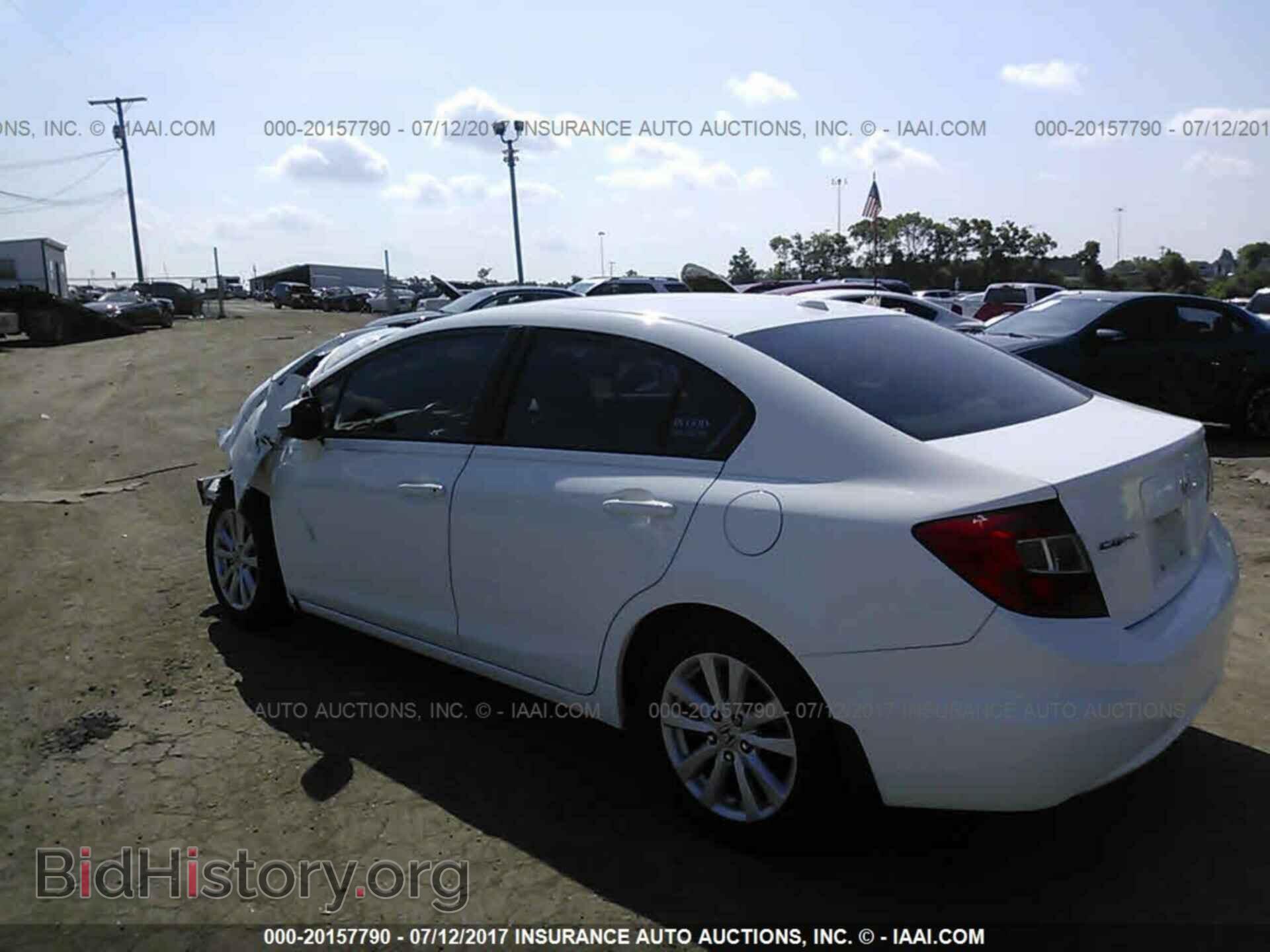 2012 Honda Civic - VIN: 2HGFB2F93CH571280 - Photo 3
