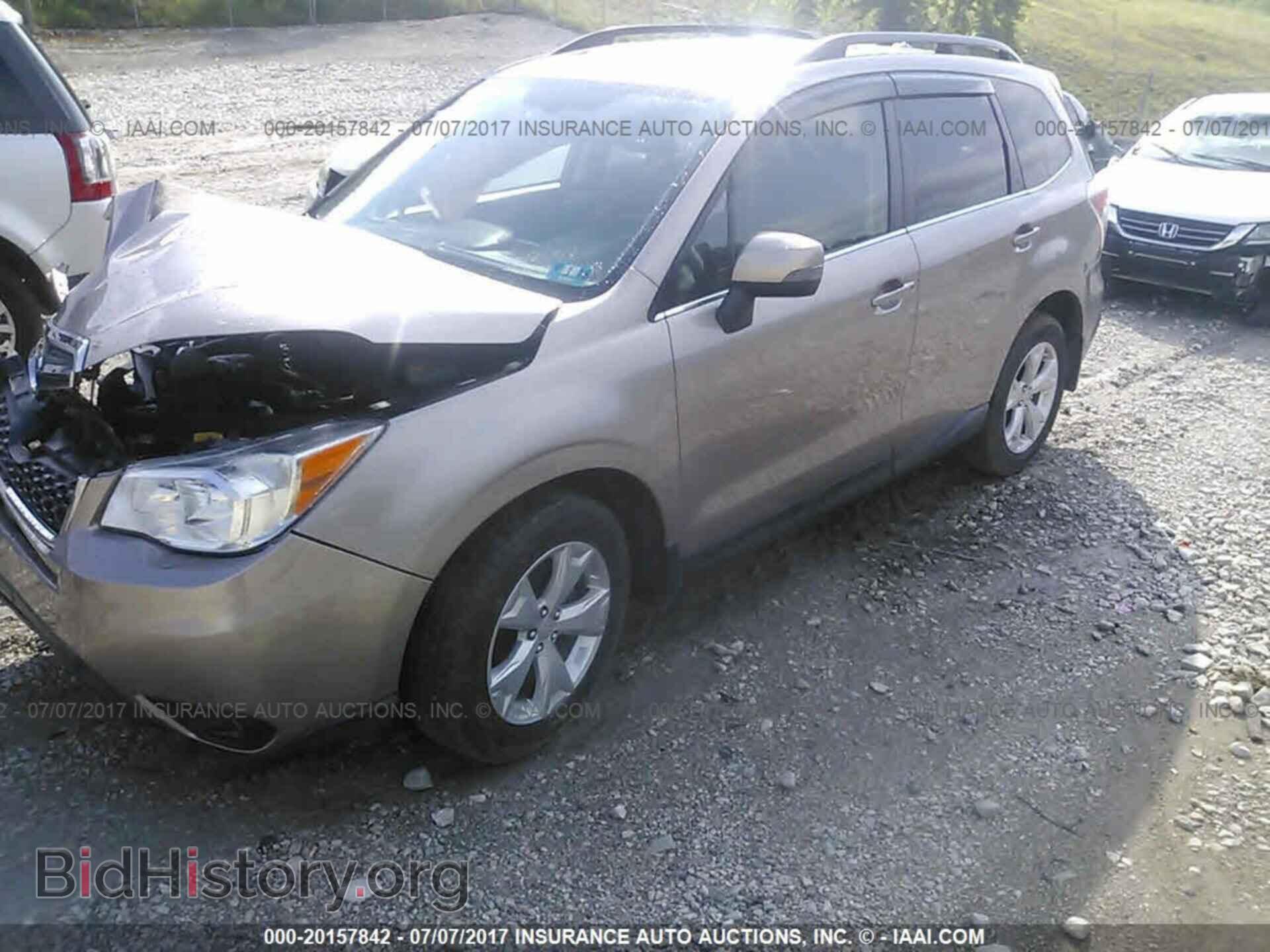 2014 Subaru Forester - VIN: JF2SJAMC6EH532802 - Фото 2