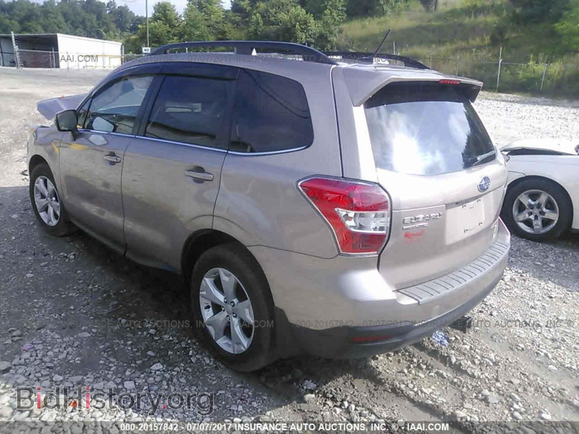 2014 Subaru Forester - VIN: JF2SJAMC6EH532802 - Фото 3
