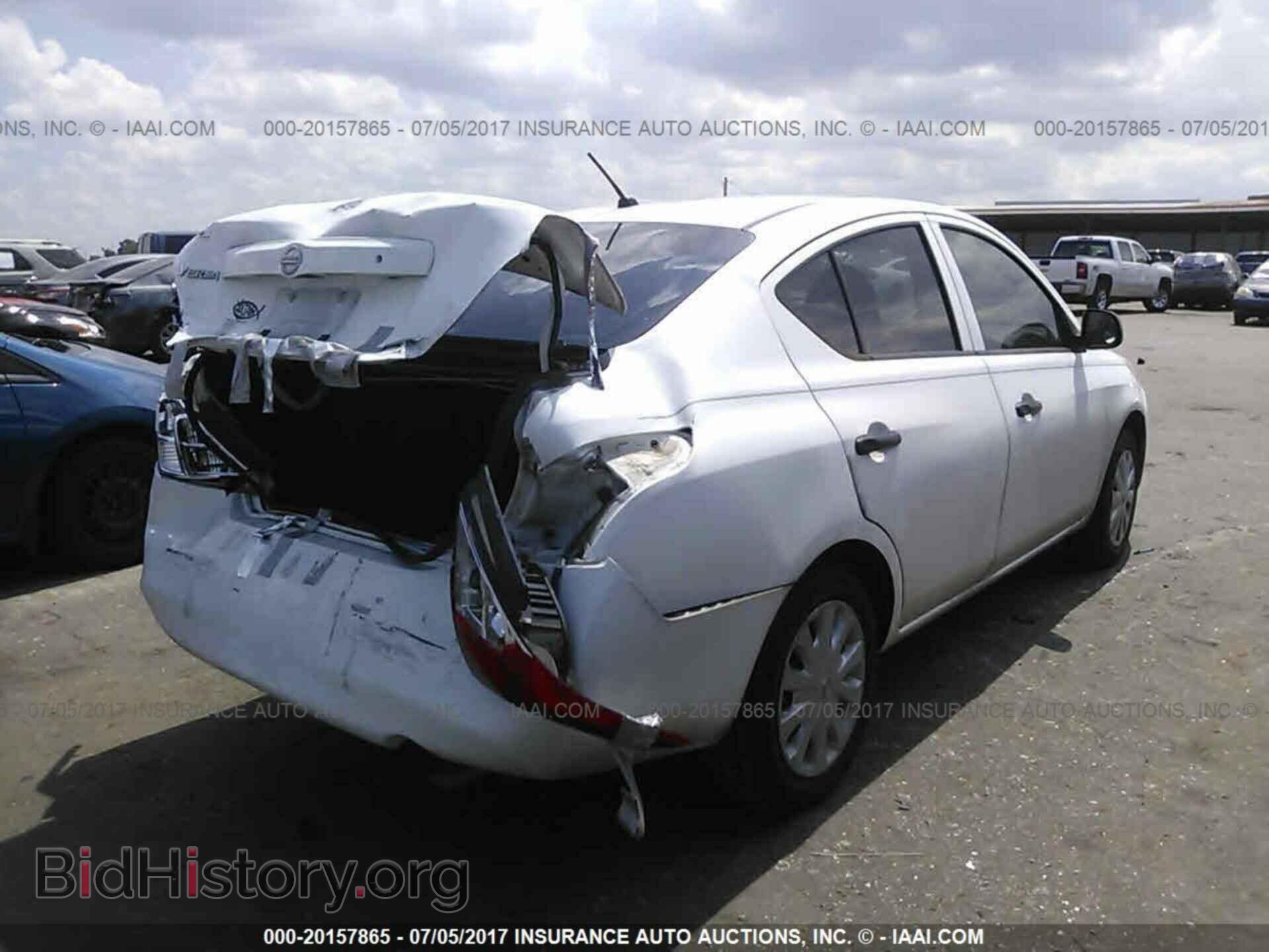 2013 Nissan Versa - VIN: 3N1CN7AP2DL868208 - Фото 4