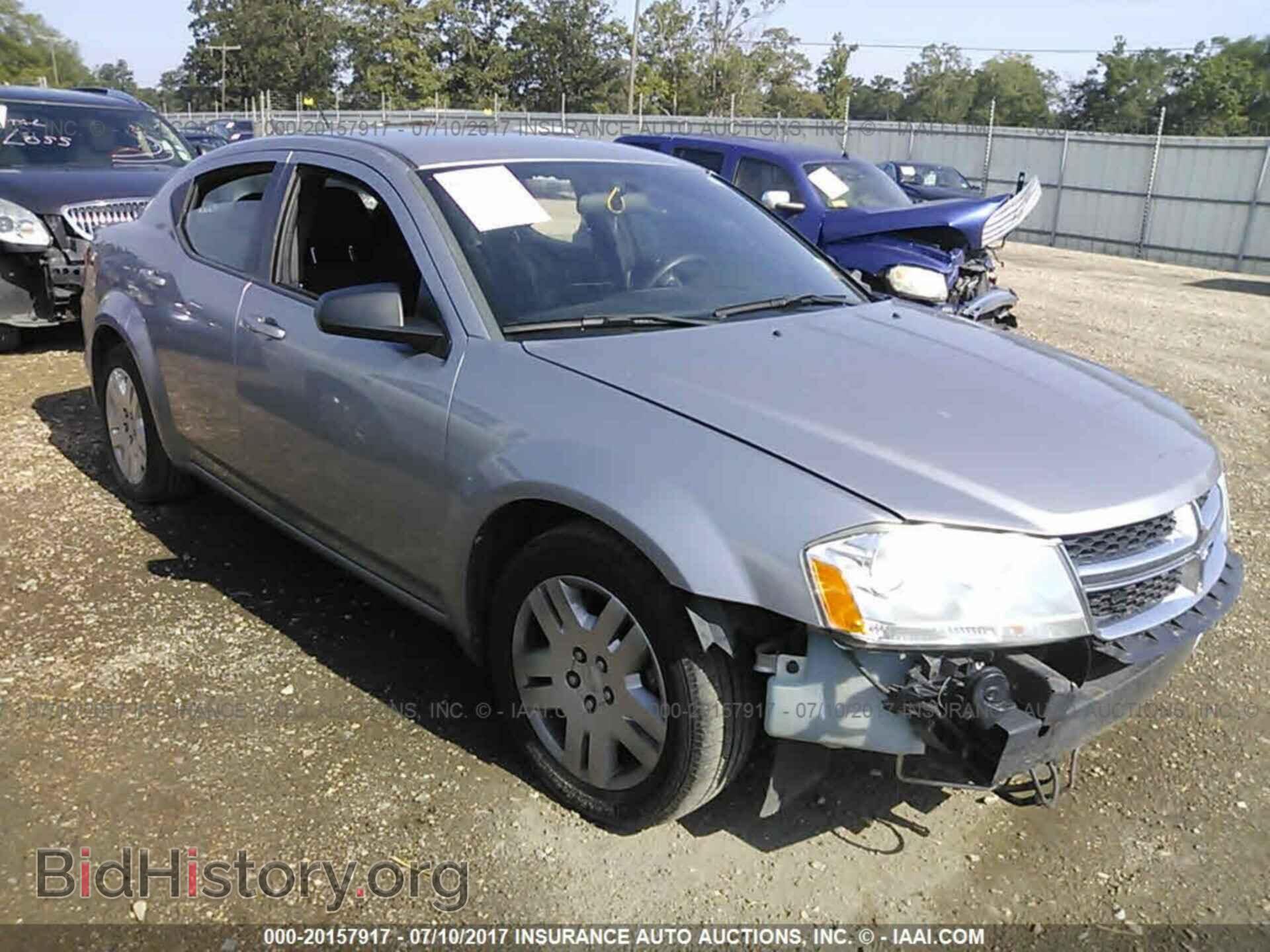 Photo 1C3CDZAB1DN628961 - Dodge Avenger 2013