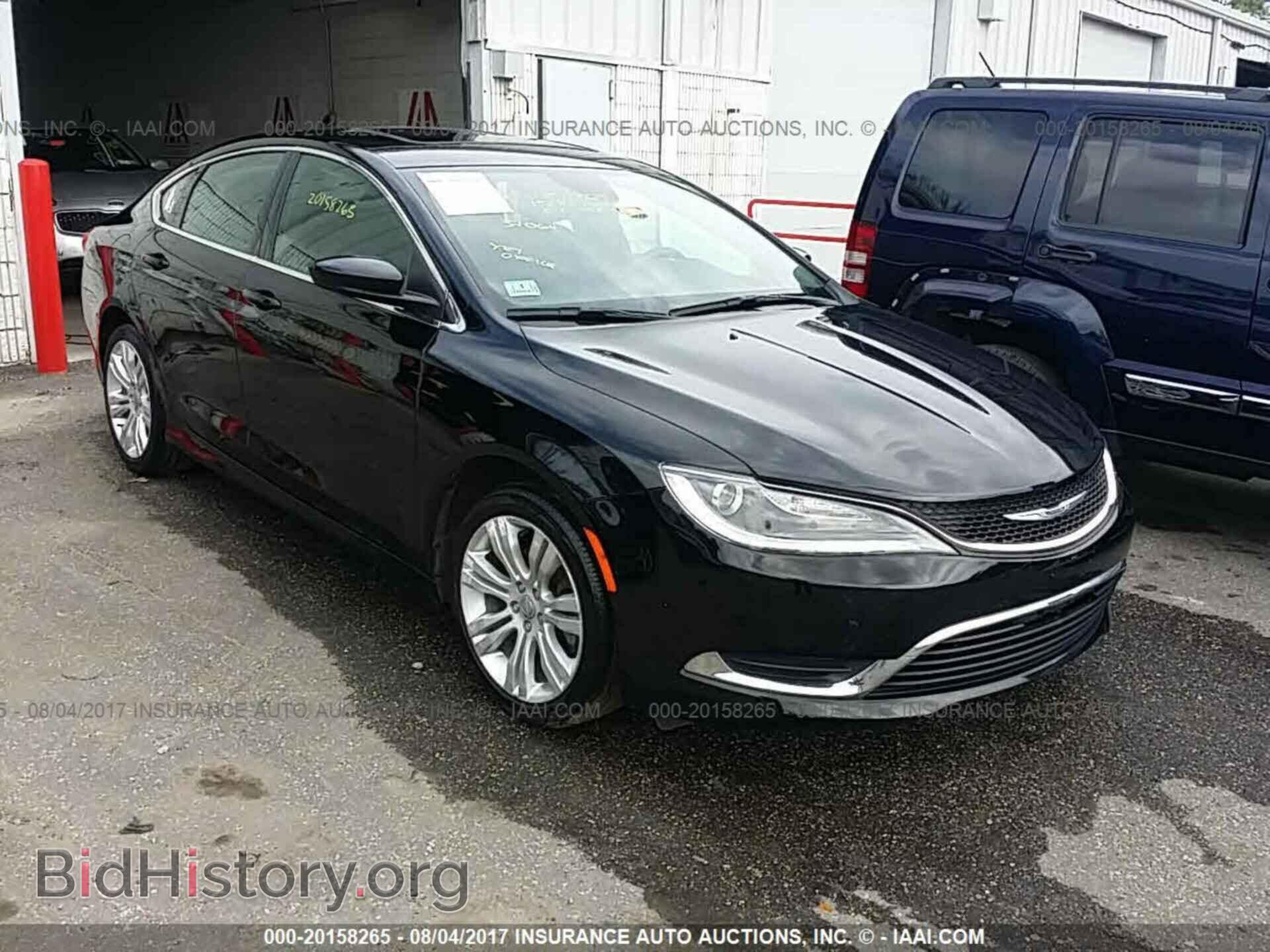 Photo 1C3CCCABXFN526948 - Chrysler 200 2015