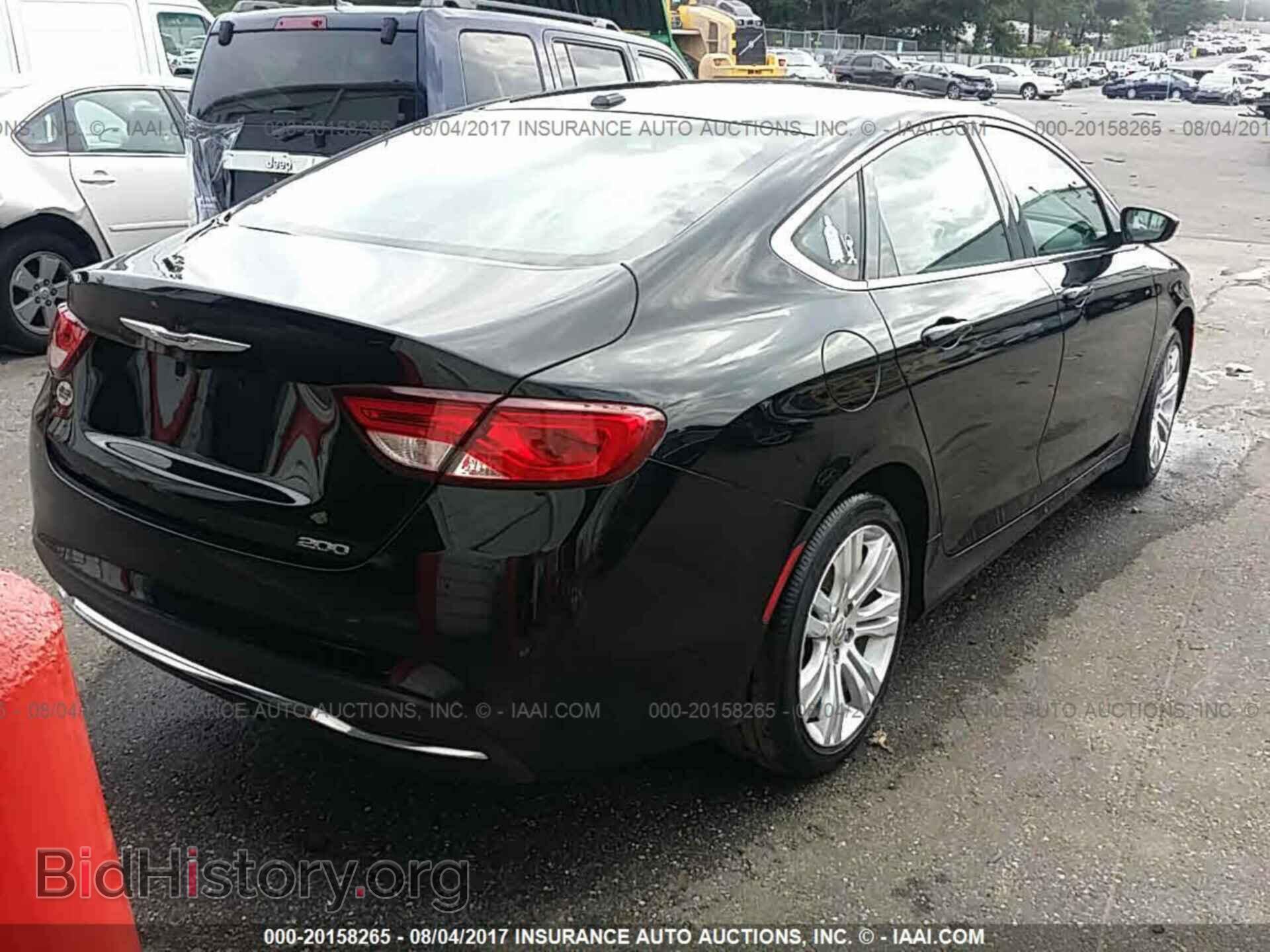 2015 Chrysler 200 - VIN: 1C3CCCABXFN526948 - Photo 4