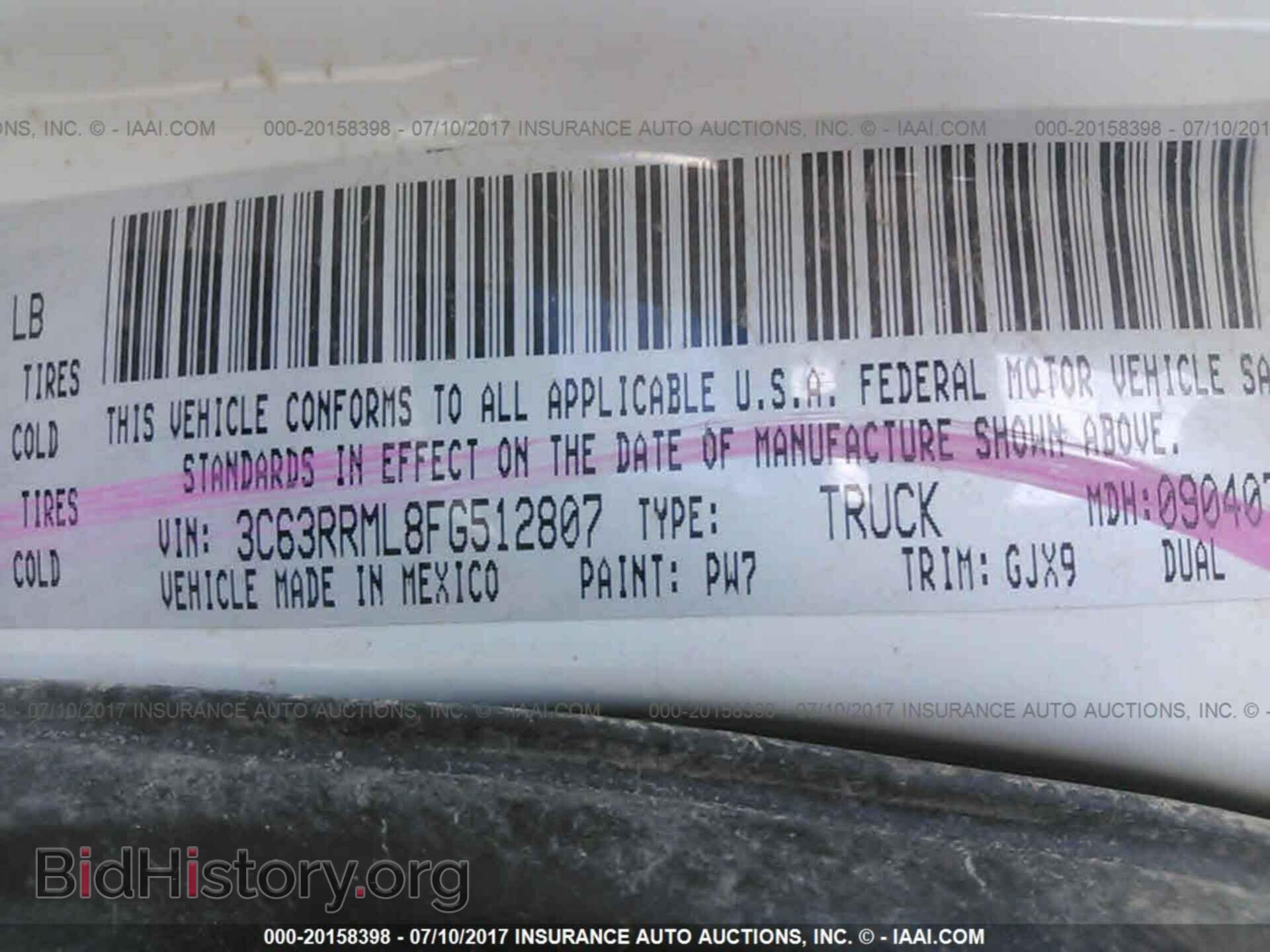 2015 Ram 3500 - VIN: 3C63RRML8FG512807 - Photo 9