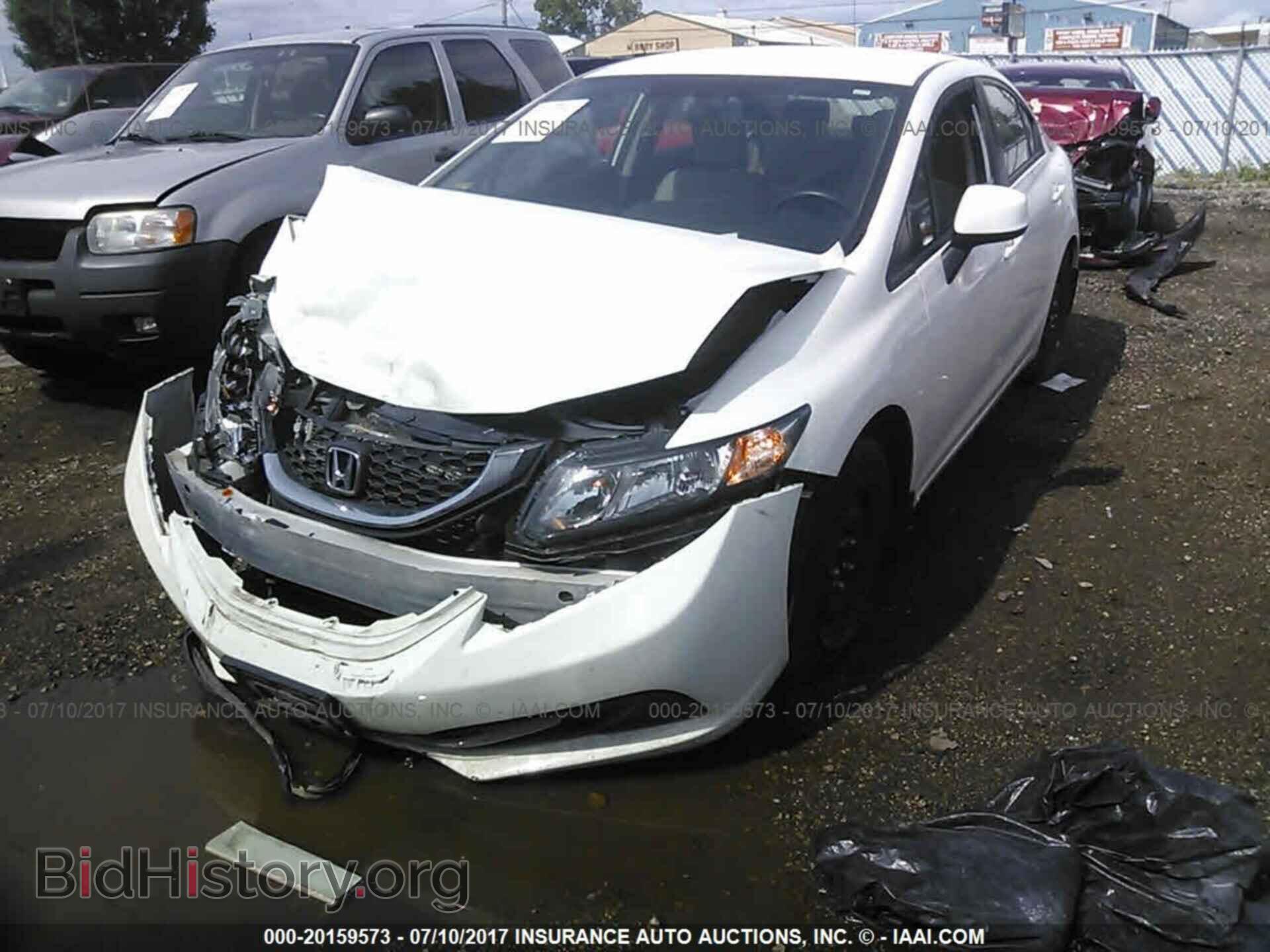 2013 Honda Civic - VIN: 19XFB2F56DE016719 - Фото 2