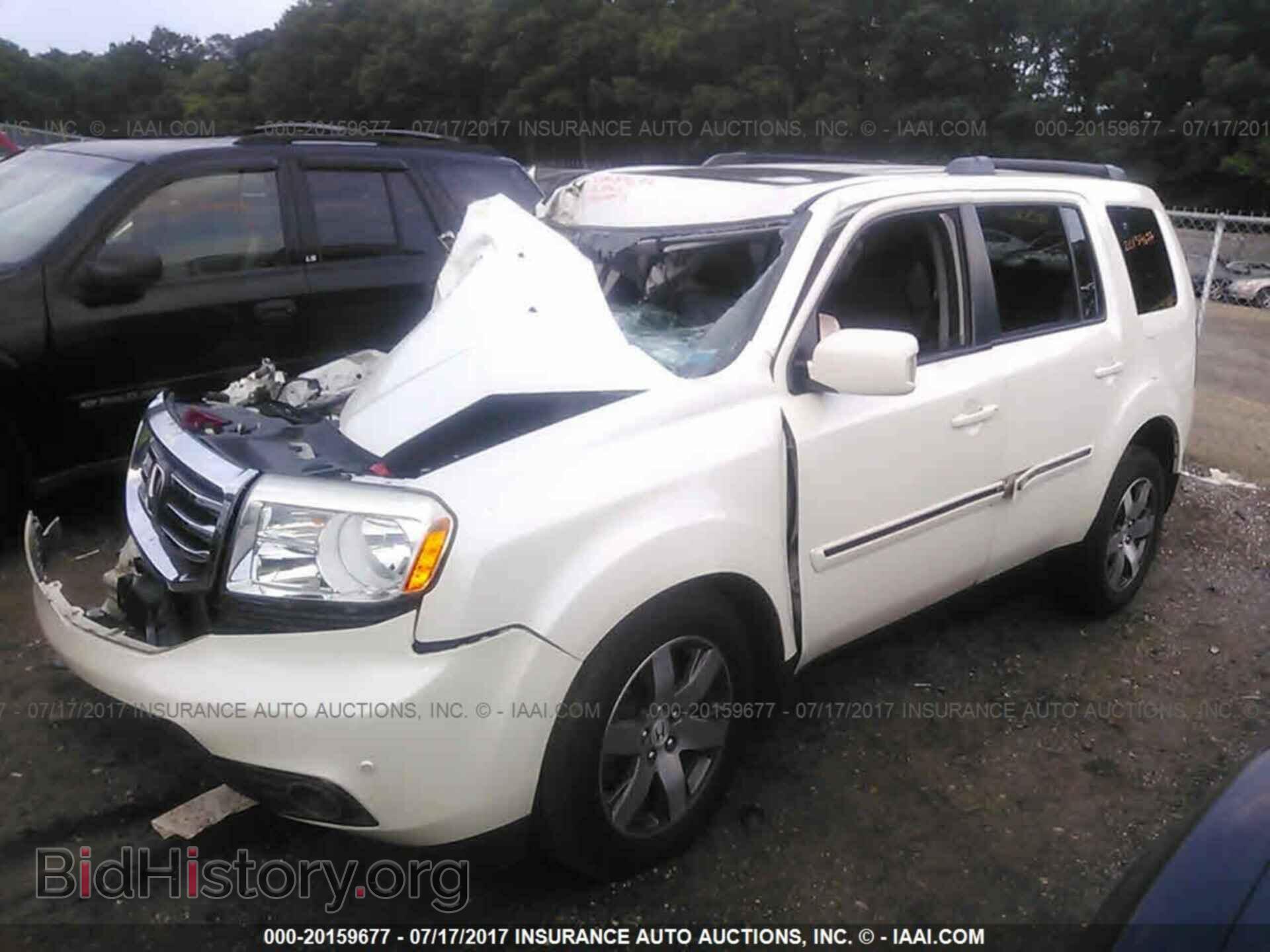 2012 Honda Pilot - VIN: 5FNYF4H92CB033891 - Фото 2