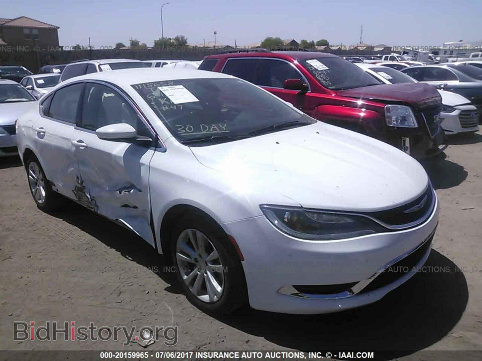 Photo 1C3CCCAB1FN533402 - Chrysler 200 2015
