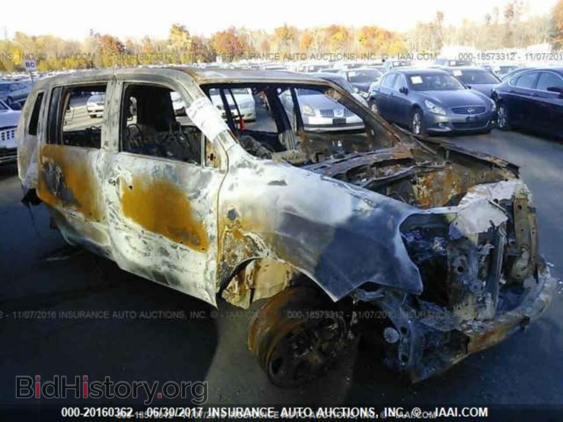 Фотография 5FNYF4H24BB078557 - Honda Pilot 2011