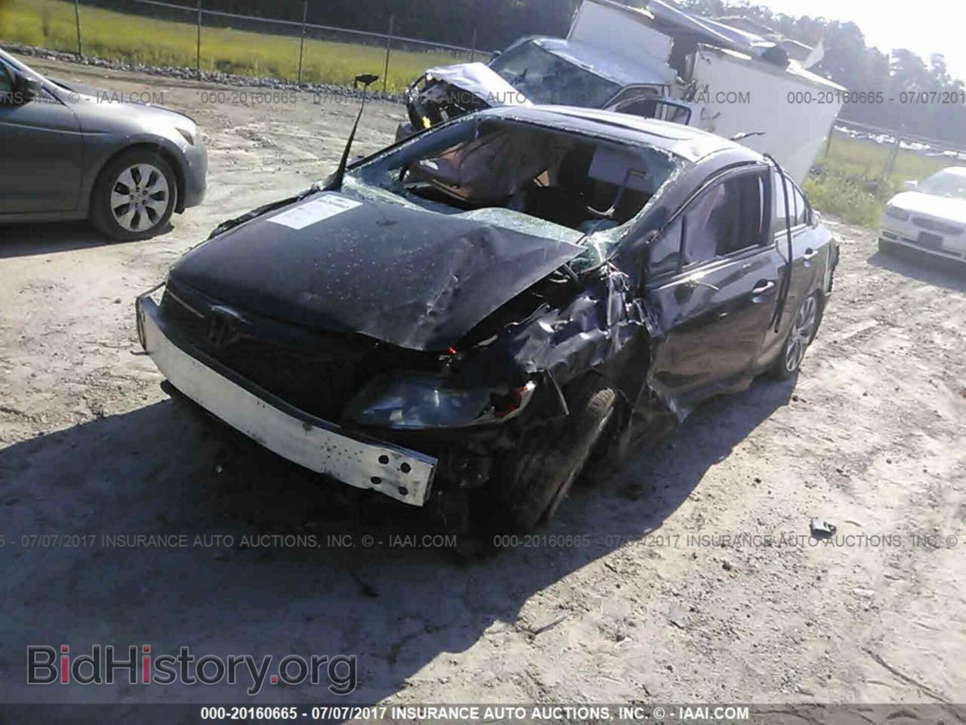 2012 Honda Civic - VIN: 2HGFB6E50CH700663 - Фото 2