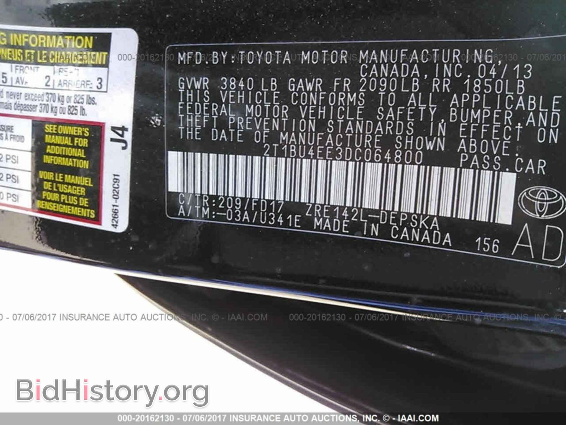 2013 Toyota Corolla - VIN: 2T1BU4EE3DC064800 - Photo 9