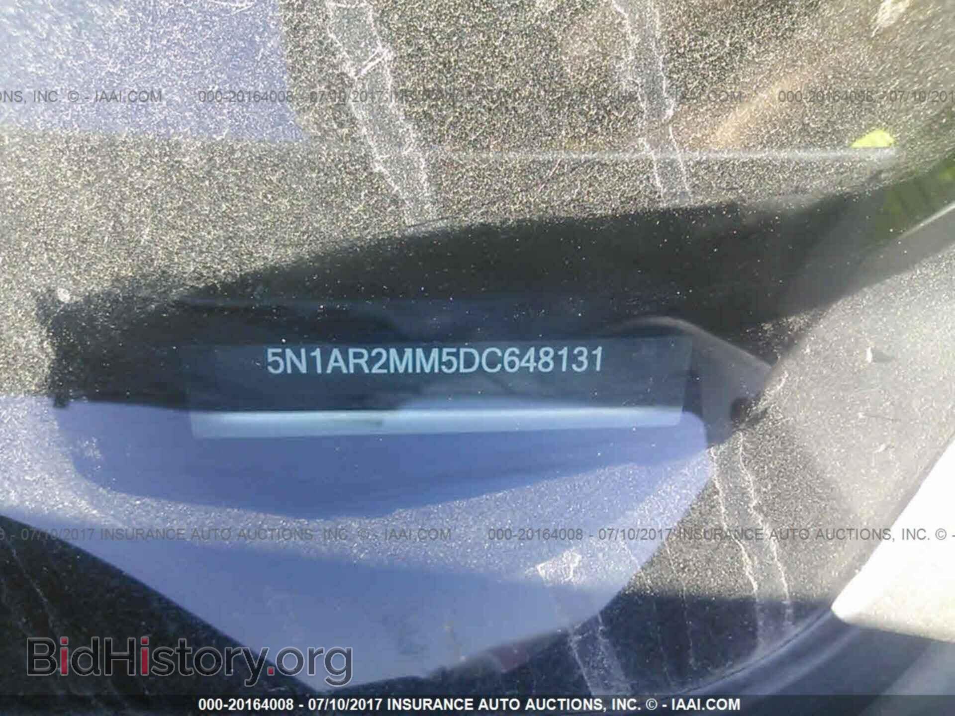 2013 Nissan Pathfinder - VIN: 5N1AR2MM5DC648131 - Фото 9