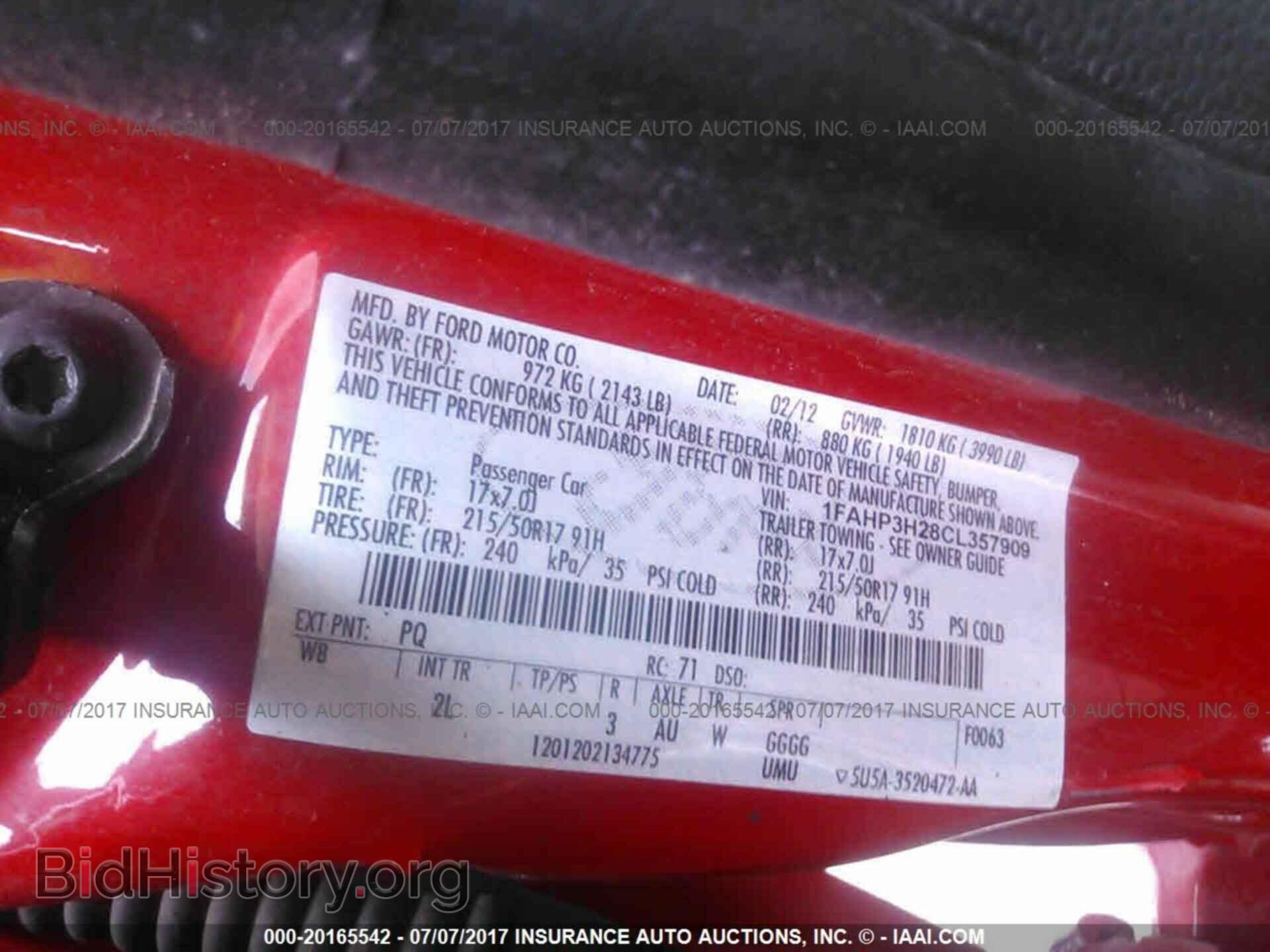 2012 Ford Focus - VIN: 1FAHP3H28CL357909 - Фото 9