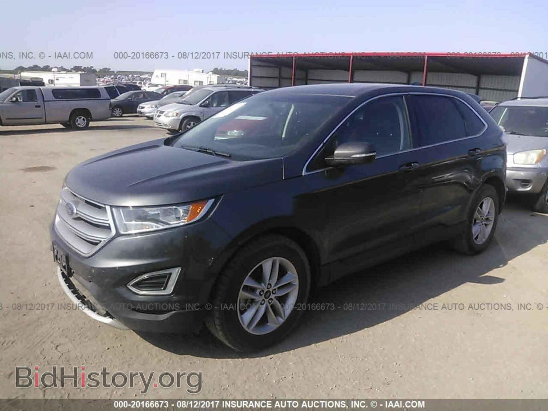 2015 Ford Edge - VIN: 2FMTK4J84FBB17117 - Фото 2