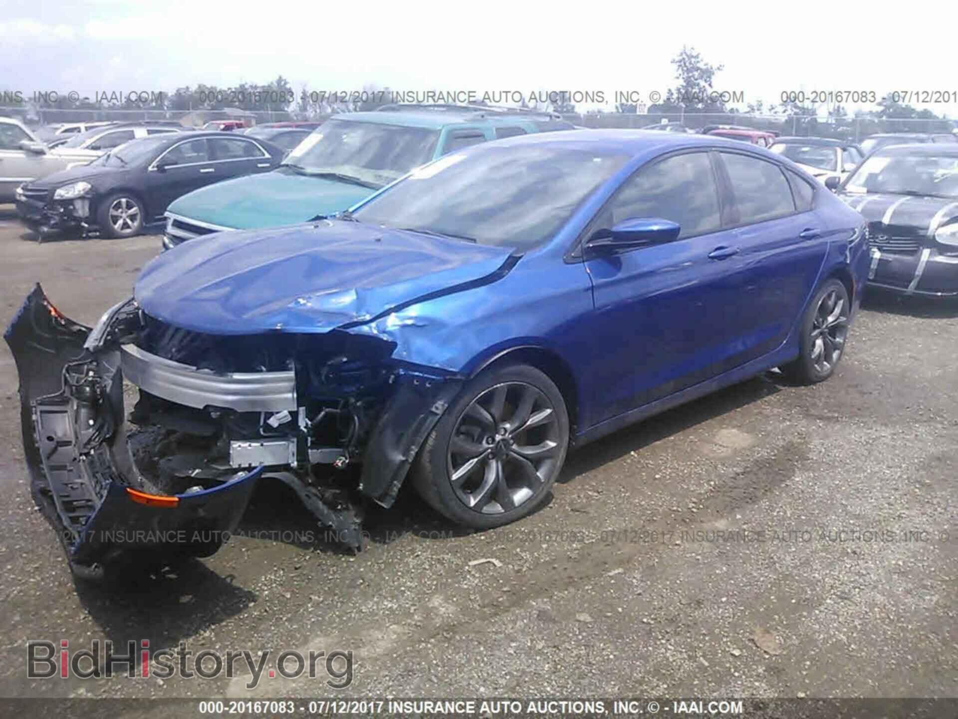 2015 Chrysler 200 - VIN: 1C3CCCBB7FN604441 - Фото 2