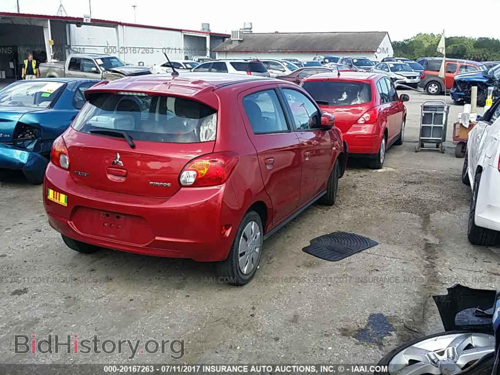 2015 Mitsubishi Mirage - VIN: ML32A3HJ4FH043404 - Фото 4