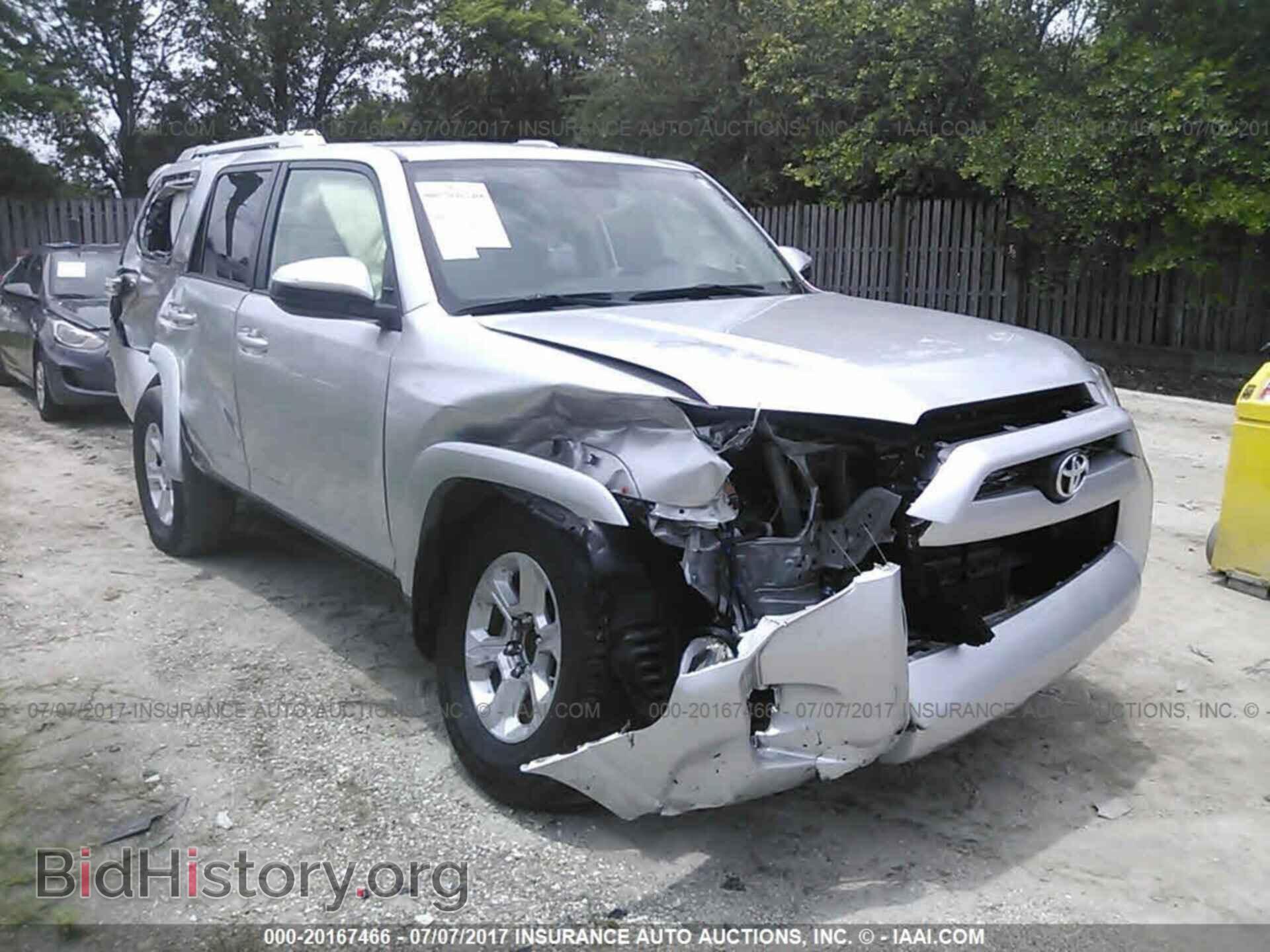 Photo JTEZU5JR1F5108608 - Toyota 4runner 2015