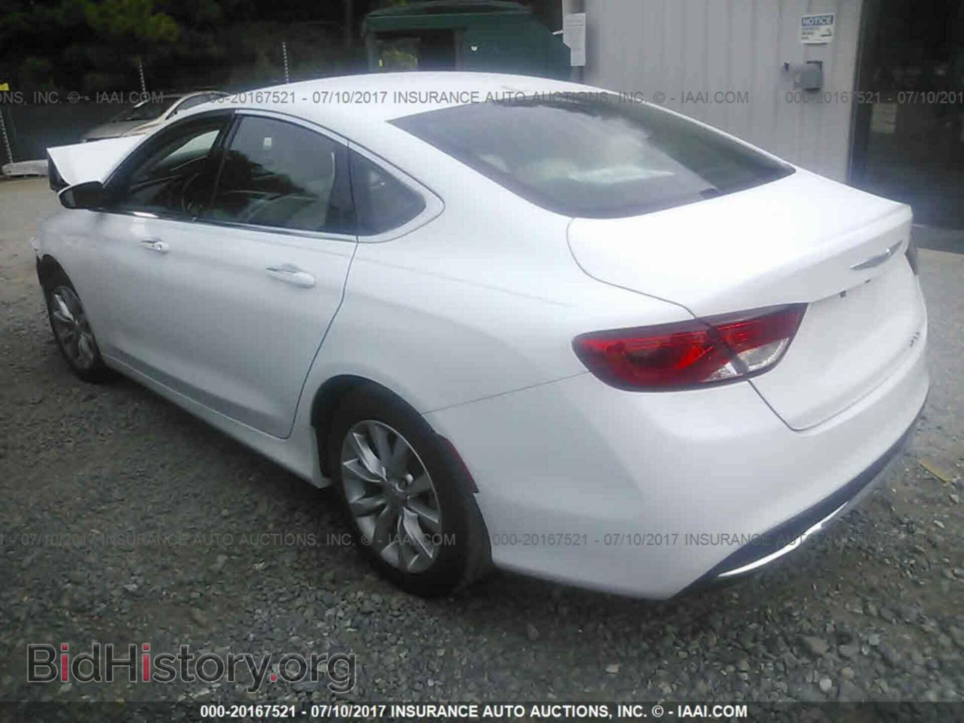 2015 Chrysler 200 - VIN: 1C3CCCCB7FN553893 - Фото 3