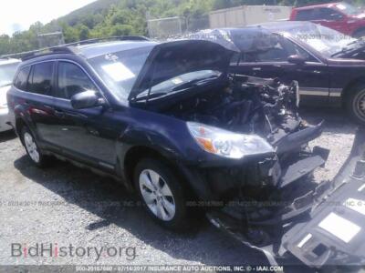 2011 Subaru OUTBACK, серый — VIN 4S4BRCLC4B3388093, IAAI