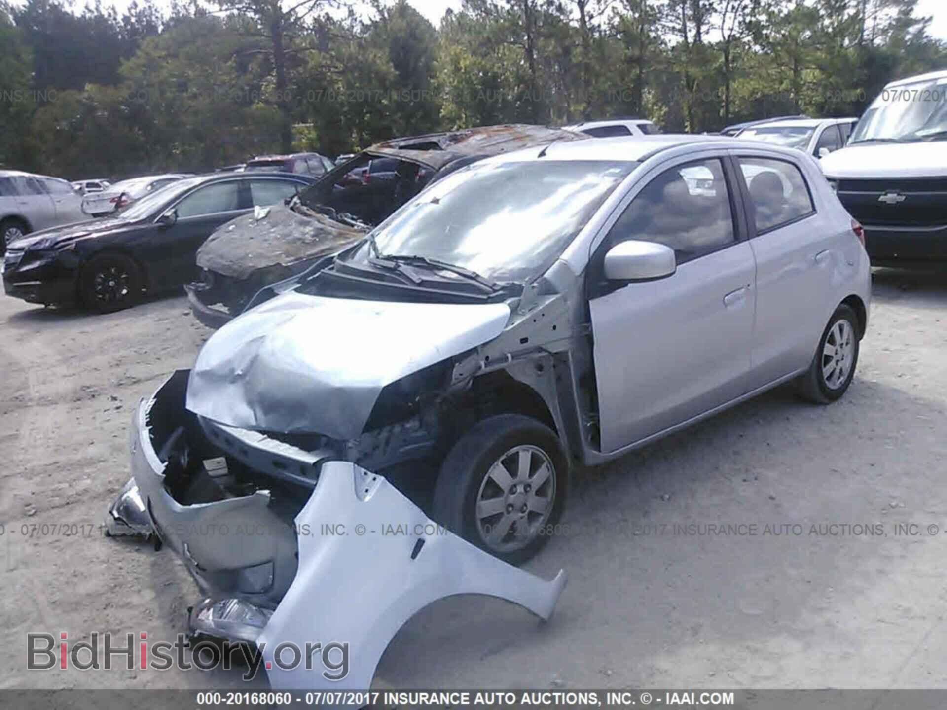 2014 Mitsubishi Mirage - VIN: ML32A4HJ1EH022286 - Фото 2