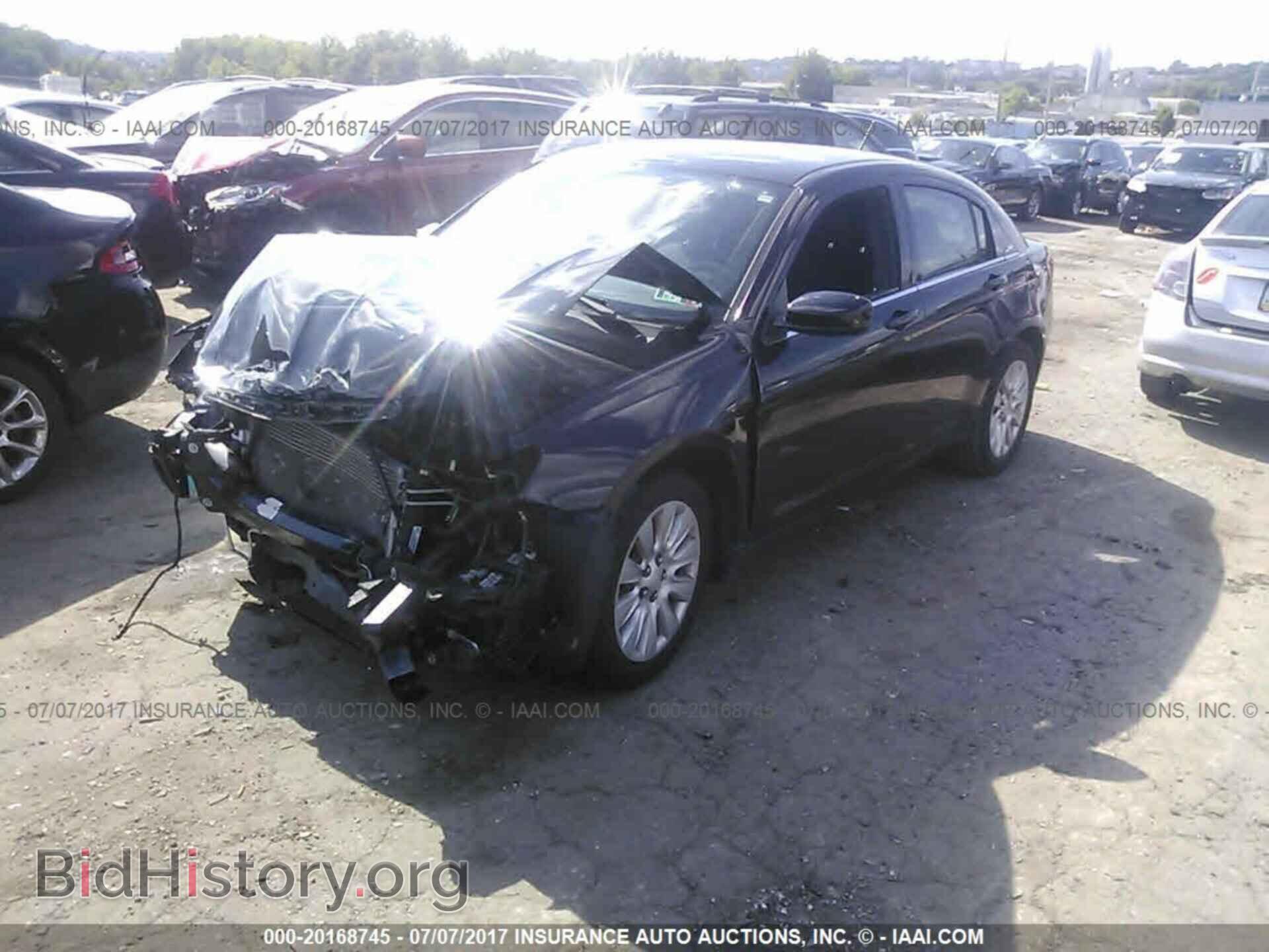 2012 Chrysler 200 - VIN: 1C3CCBAB5CN108903 - Фото 2