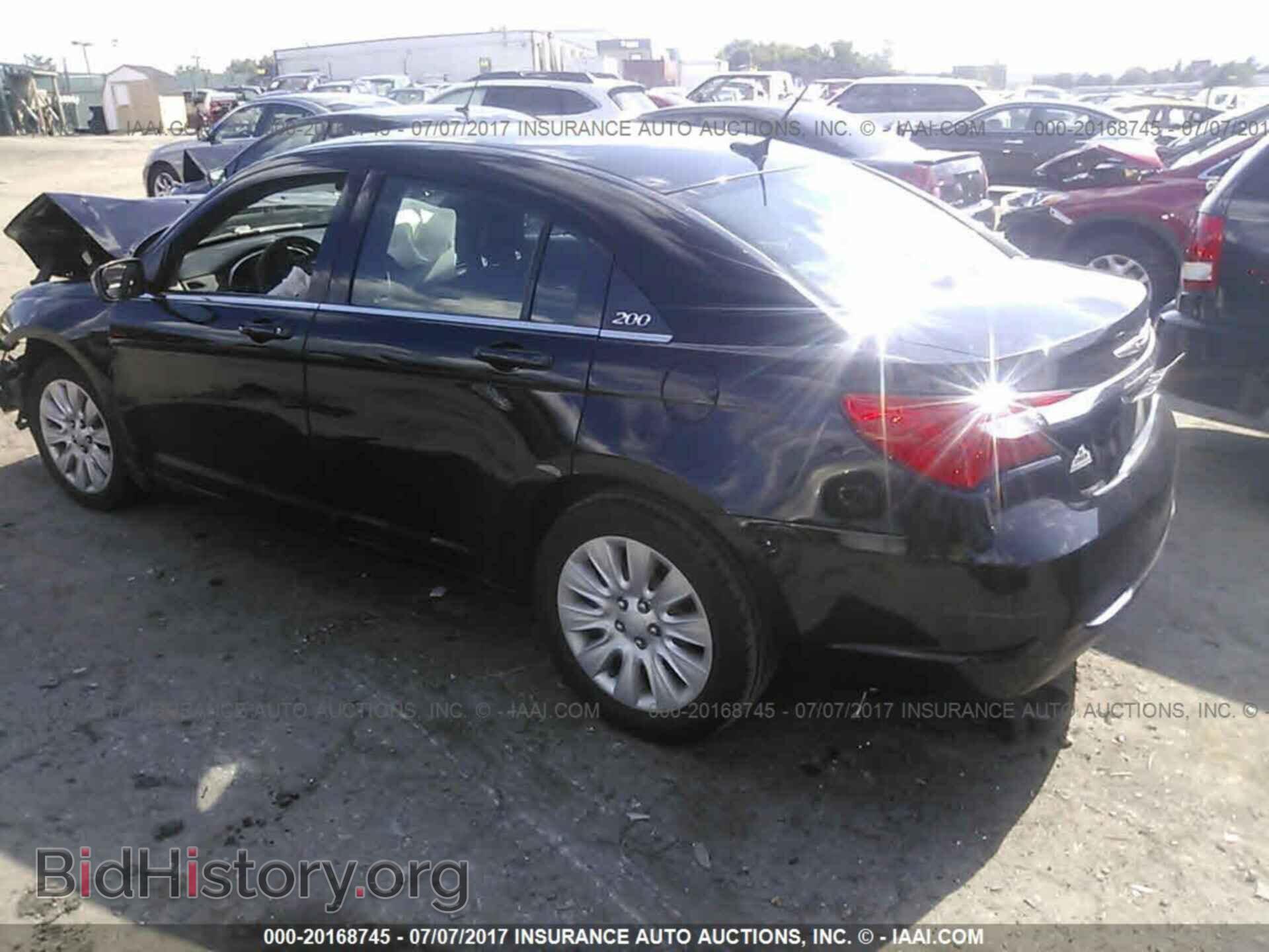 2012 Chrysler 200 - VIN: 1C3CCBAB5CN108903 - Фото 3
