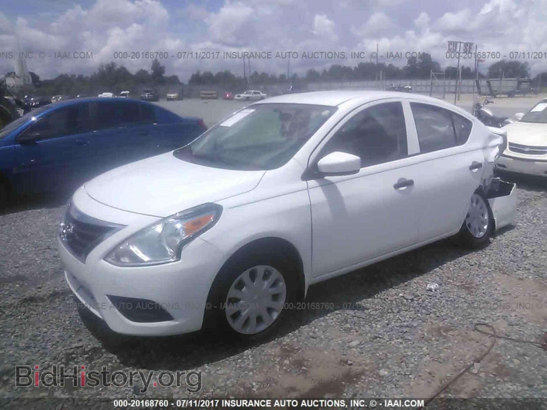 2016 Nissan Versa - VIN: 3N1CN7AP4GL874077 - Фото 2