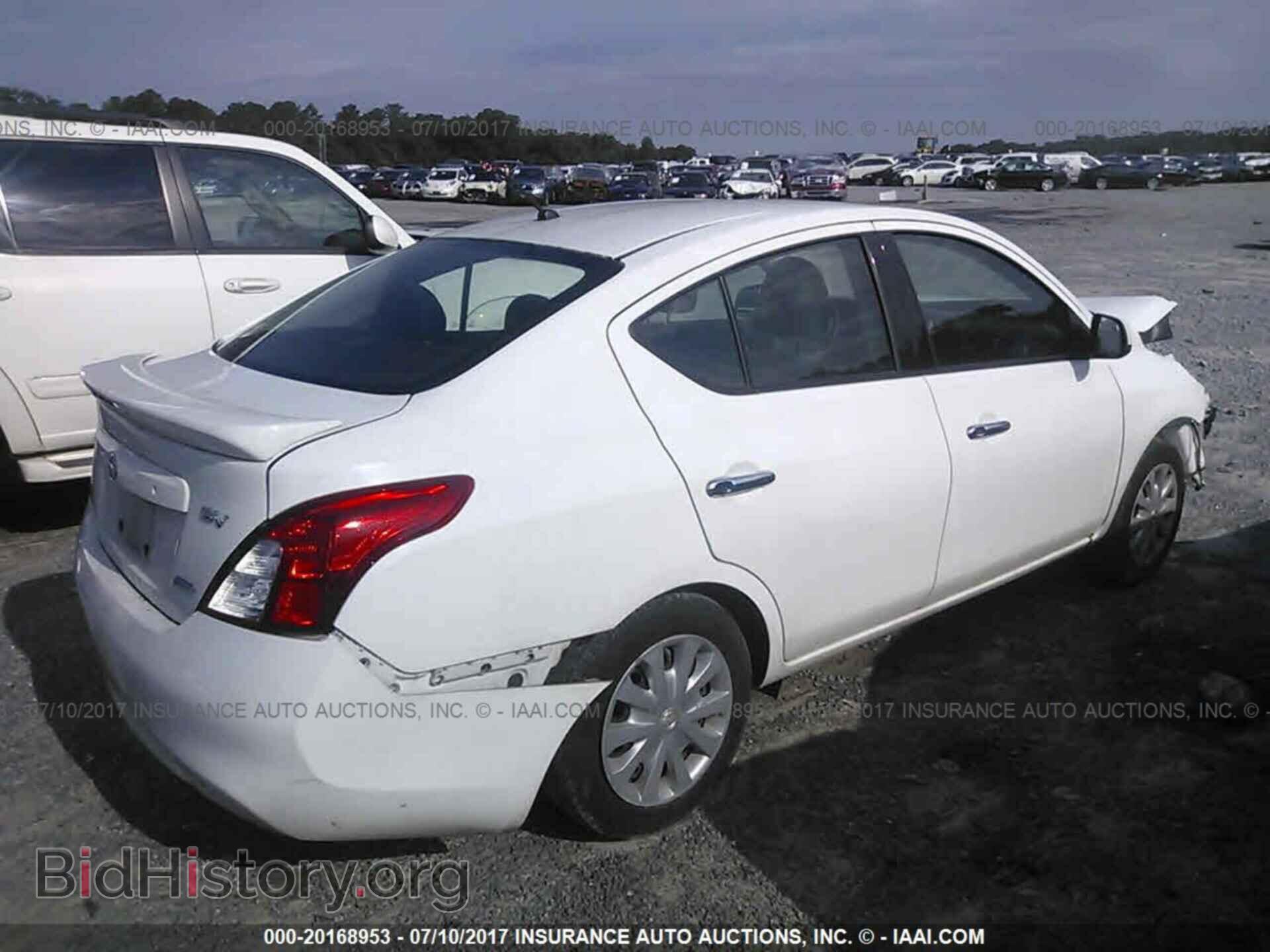 2014 Nissan Versa - VIN: 3N1CN7AP6EK449169 - Фото 4