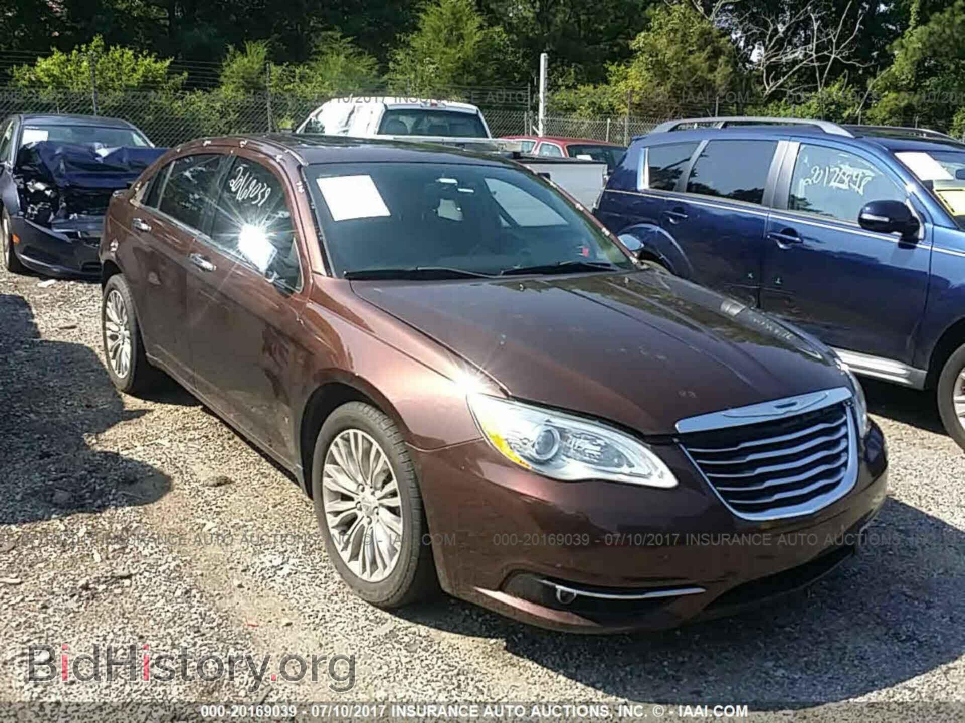 Photo 1C3CCBCG7CN321988 - Chrysler 200 2012