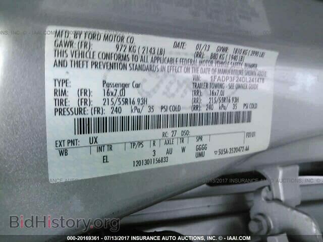 2013 Ford Focus - VIN: 1FADP3F24DL241478 - Photo 9