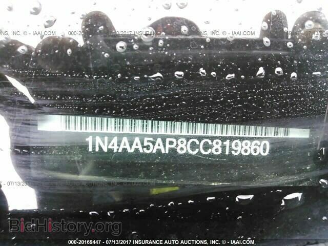 2012 Nissan Maxima - VIN: 1N4AA5AP8CC819860 - Фото 9
