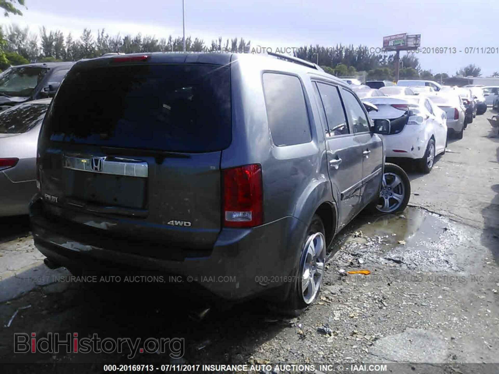 2012 Honda Pilot - VIN: 5FNYF4H53CB504993 - Фото 4
