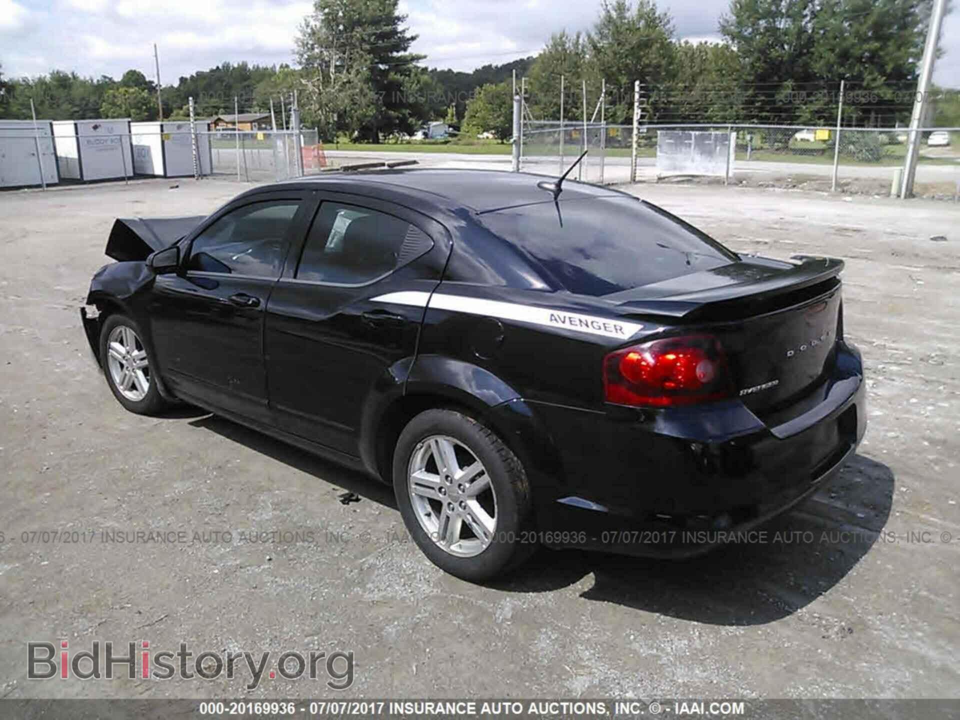 2013 Dodge Avenger - VIN: 1C3CDZCB4DN590722 - Фото 3