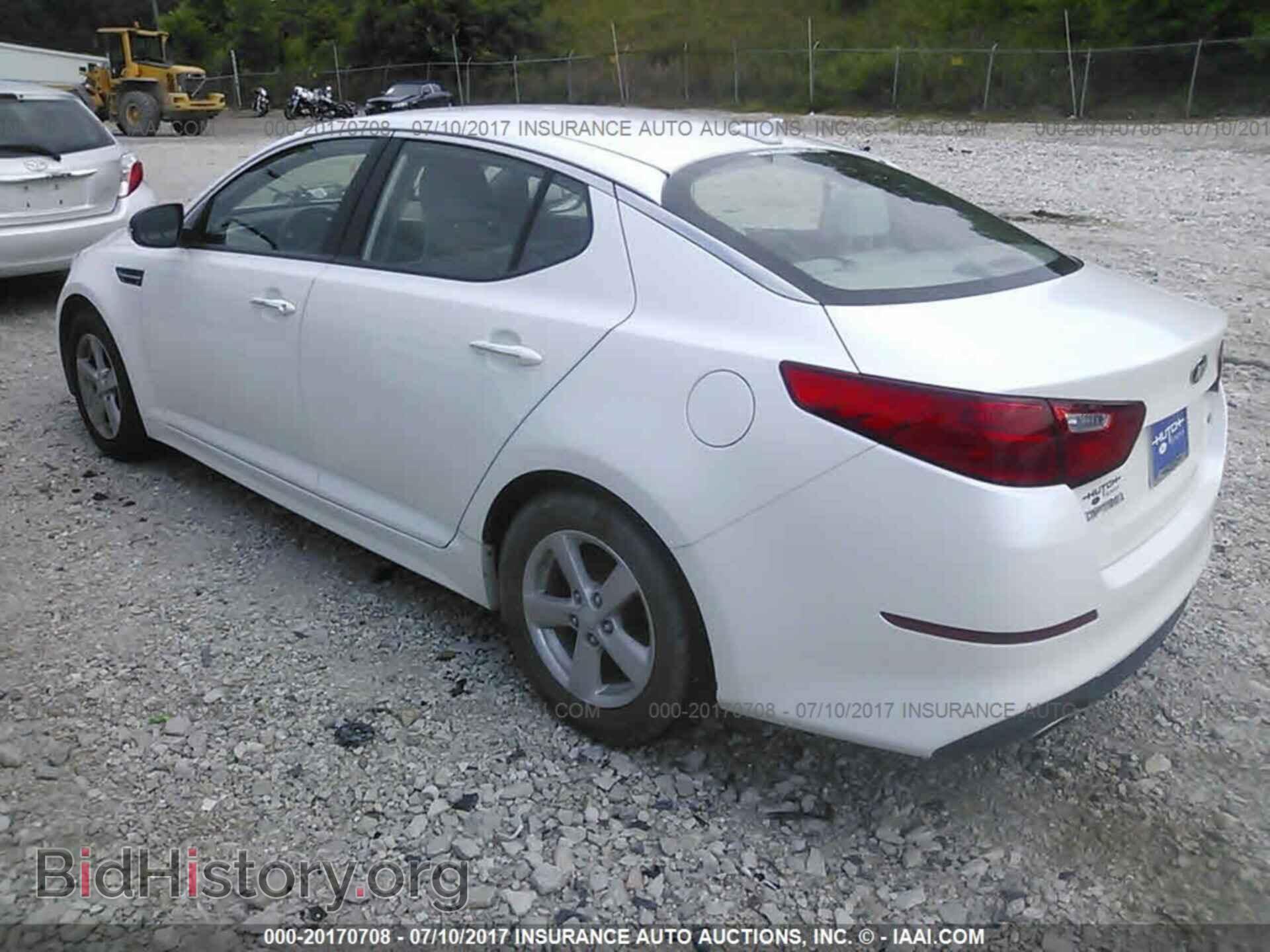 2014 Kia Optima - VIN: KNAGM4A76E5474063 - Photo 3