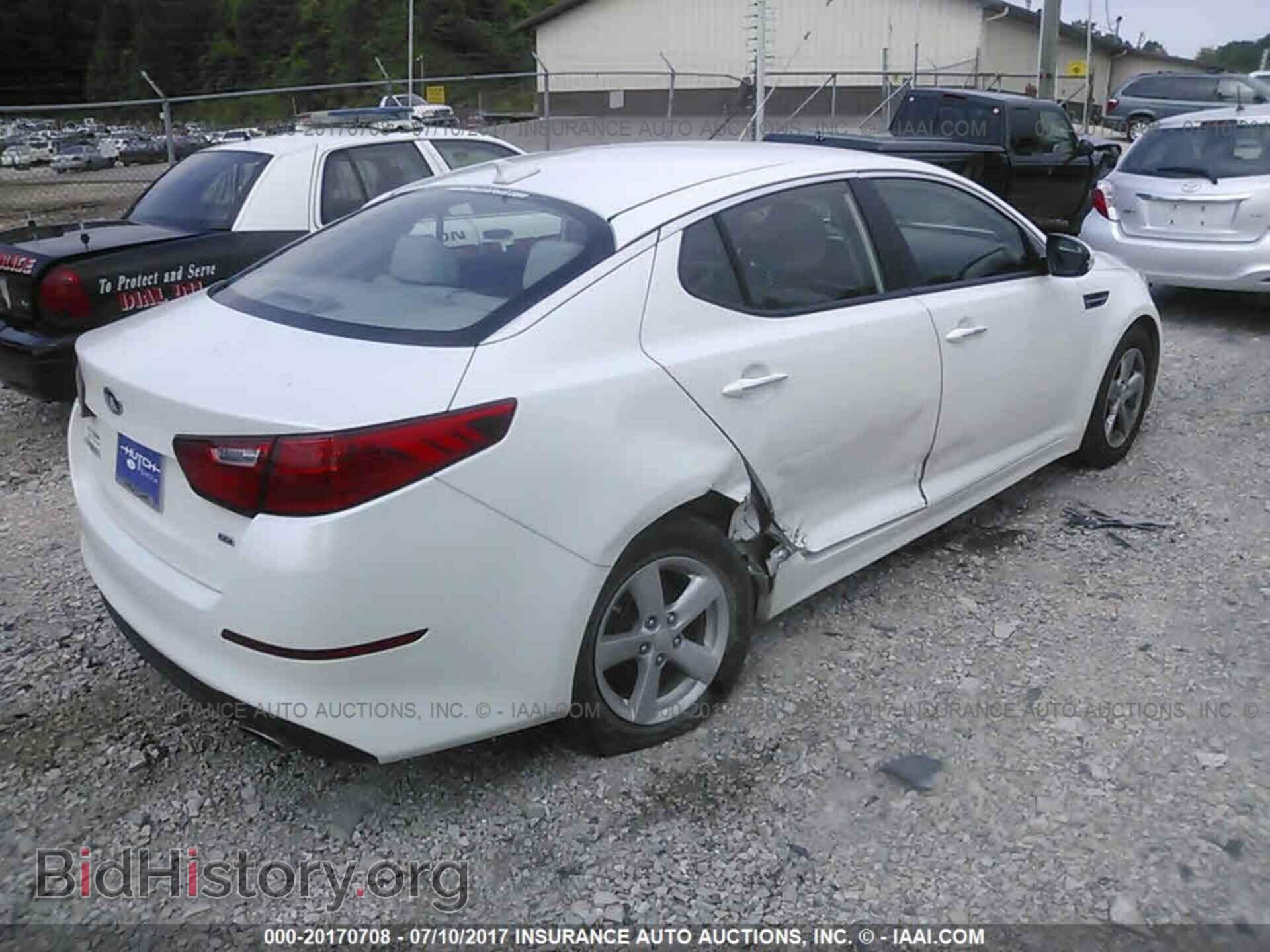2014 Kia Optima - VIN: KNAGM4A76E5474063 - Photo 4