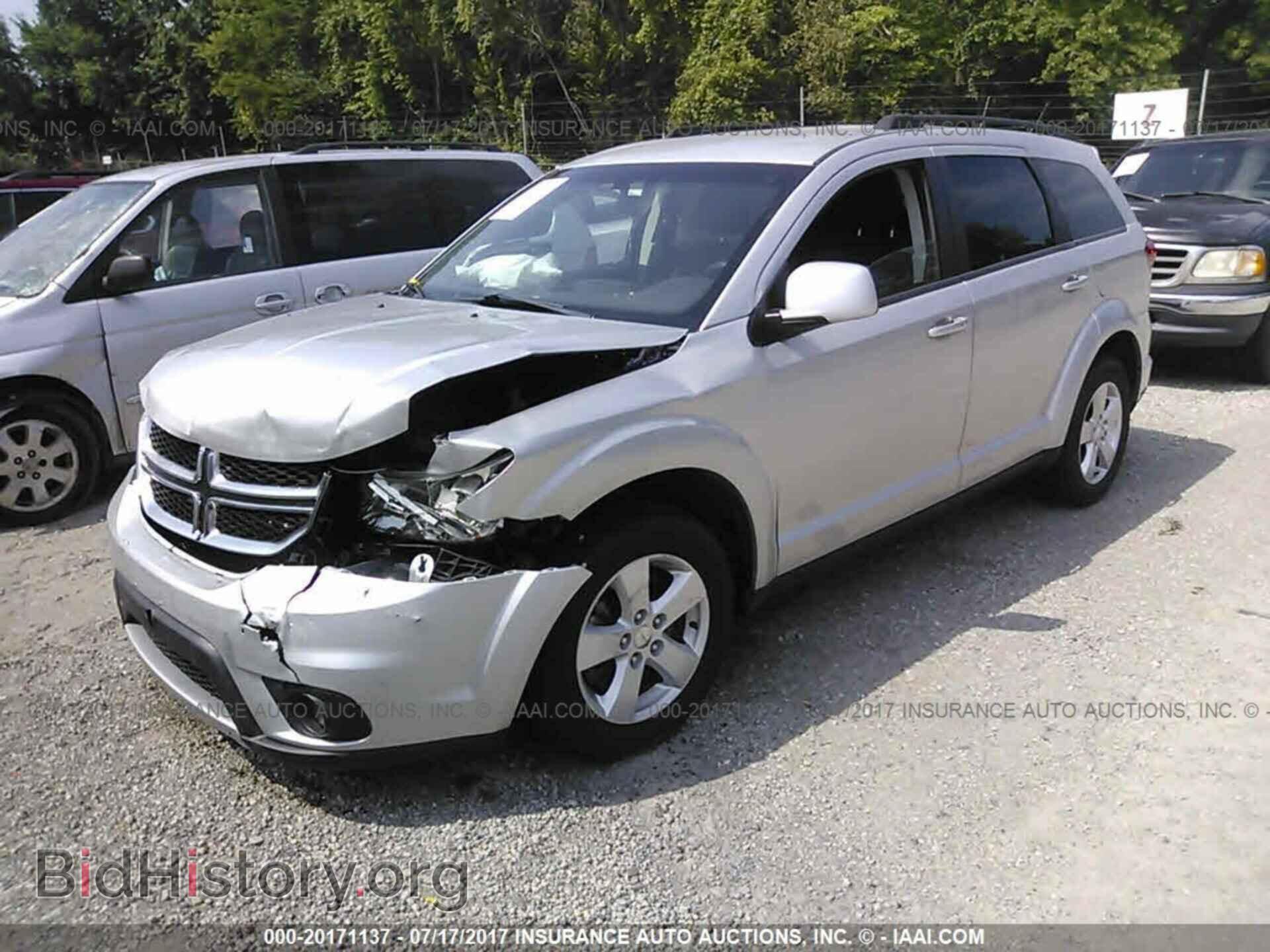 2012 Dodge Journey - VIN: 3C4PDDBG7CT336417 - Фото 2